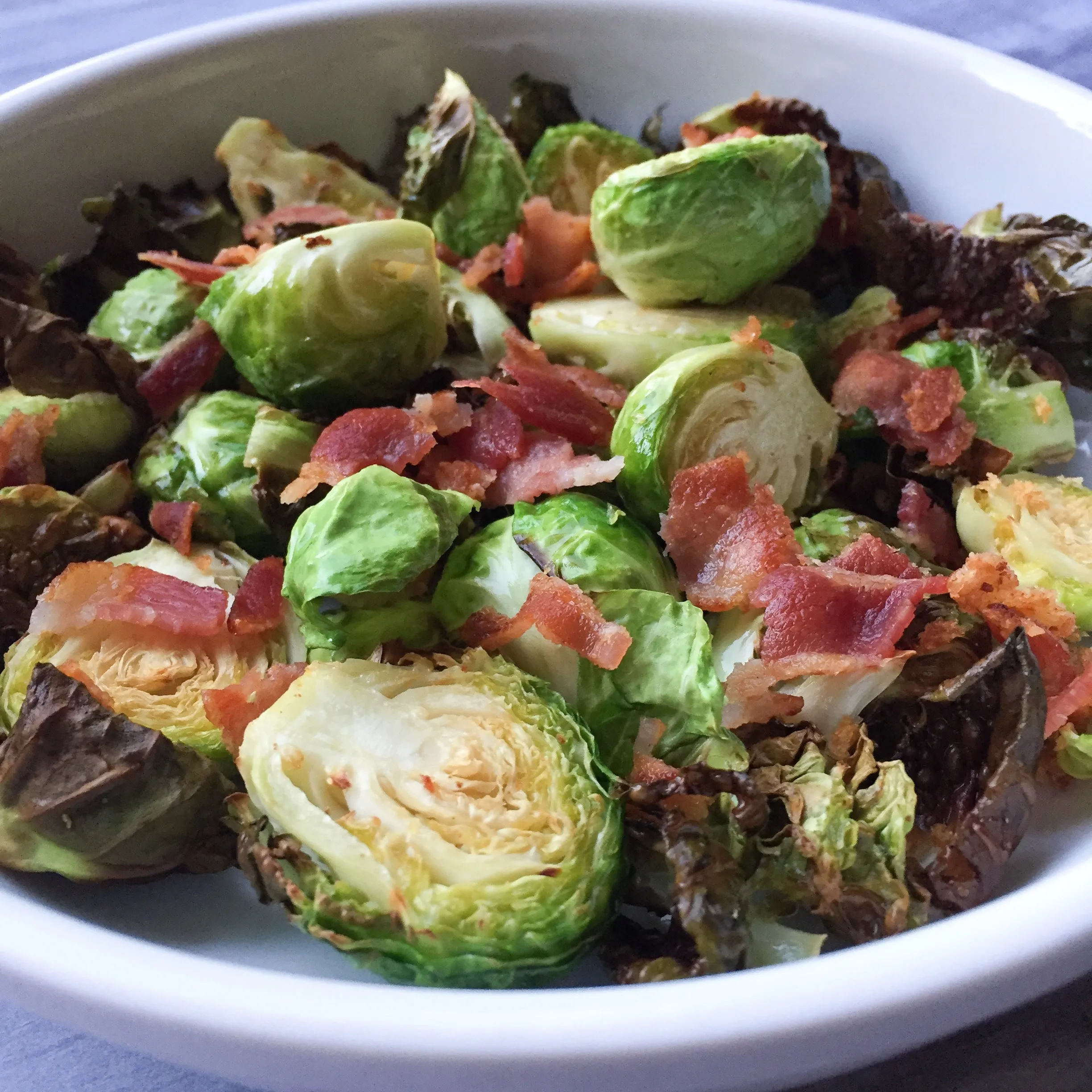 Air Fried Brussel Sprouts