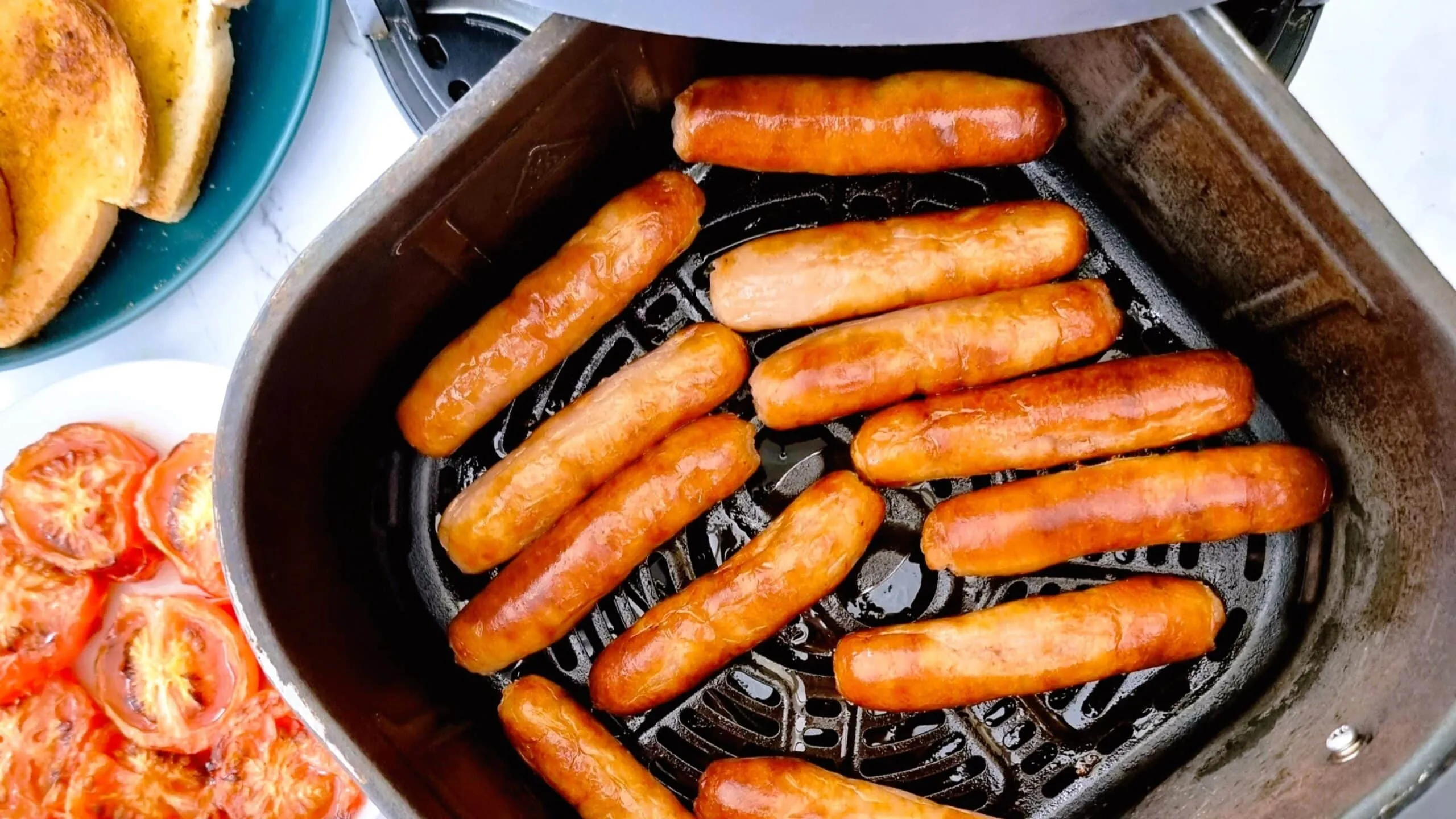 Air Fry Thin Irish Sausages