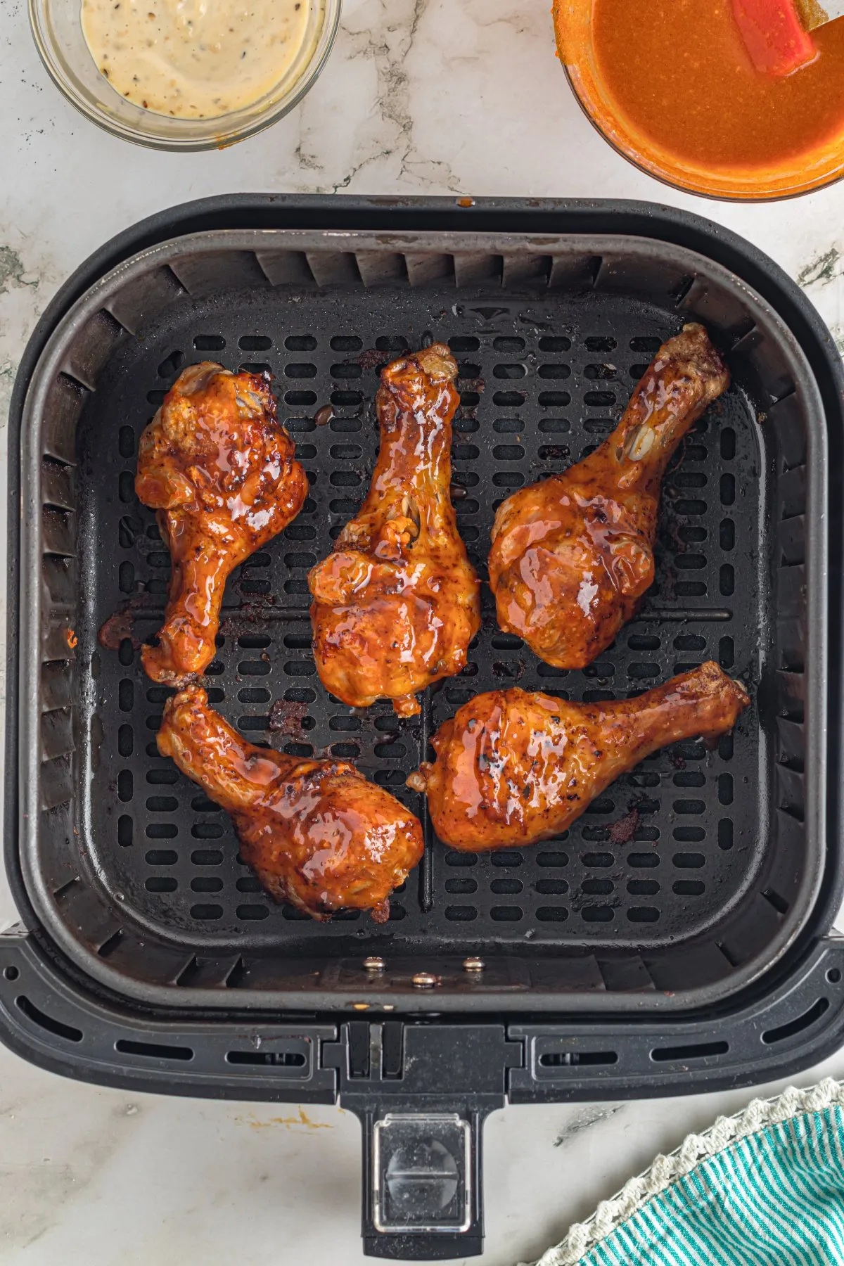 Air Fryer Buffalo Chicken Drumsticks