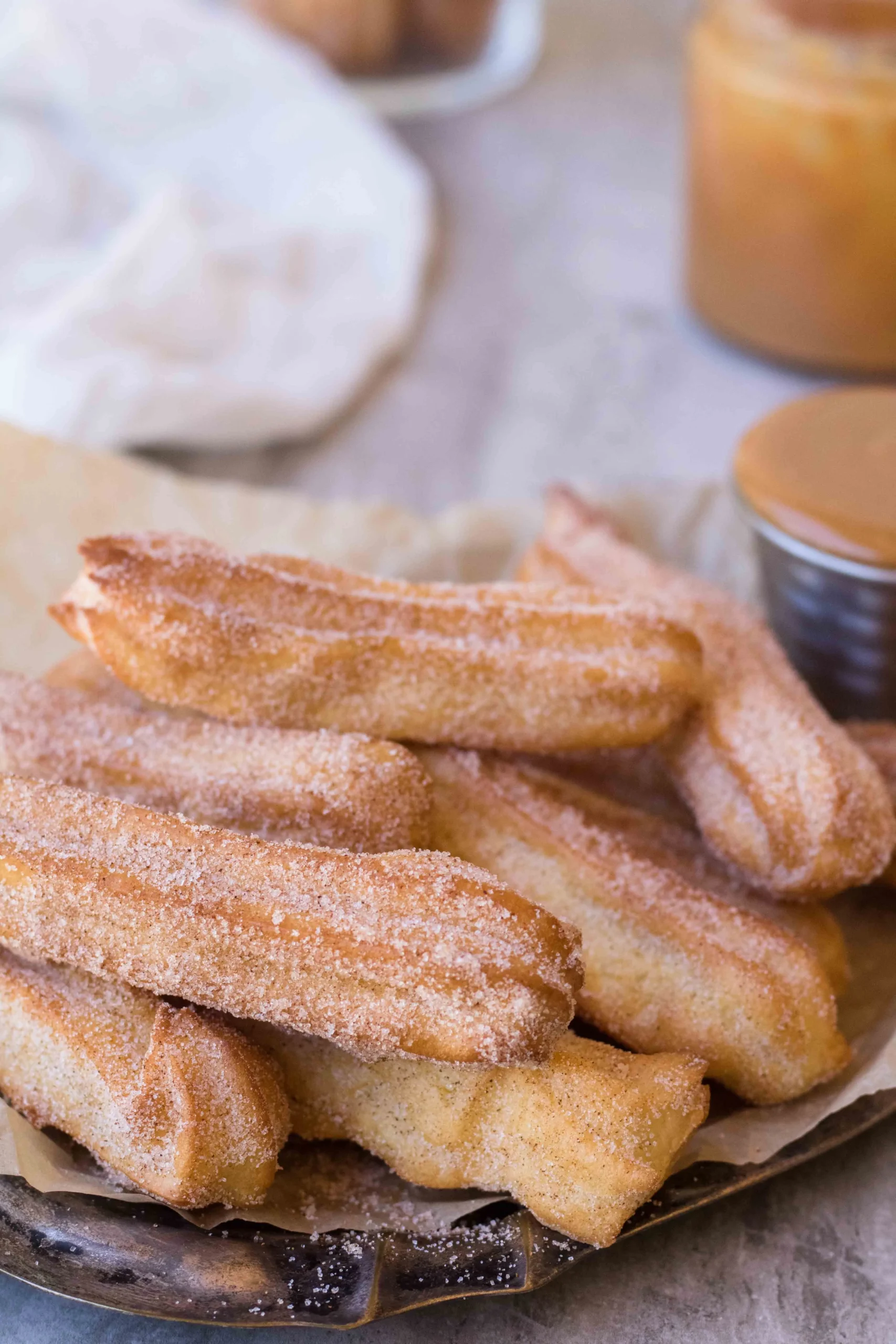 Air Fryer Churro Bites