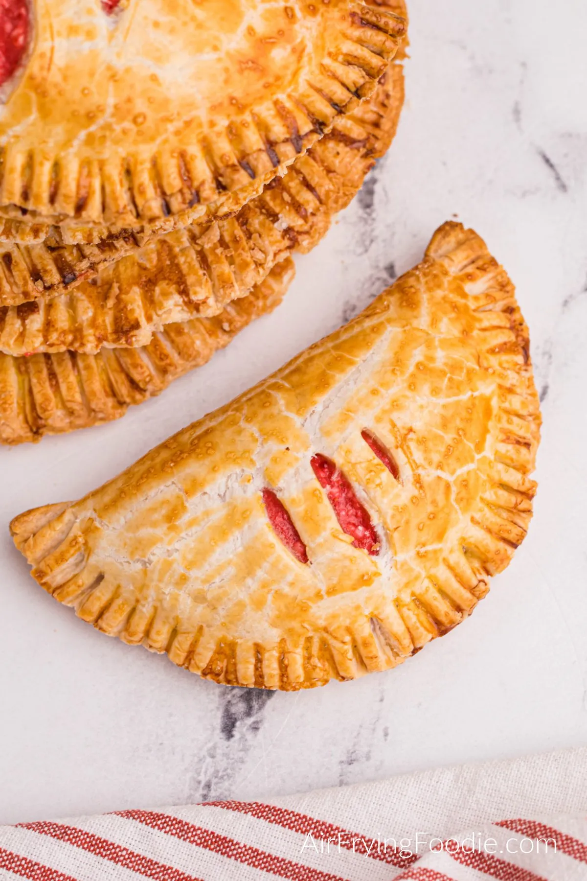 Air Fryer Cream Cheese Cherry Pies