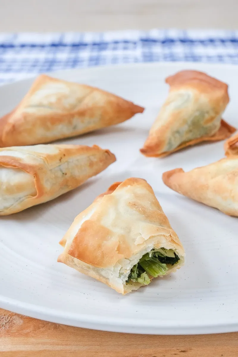 Air Fryer Frozen Spanakopita