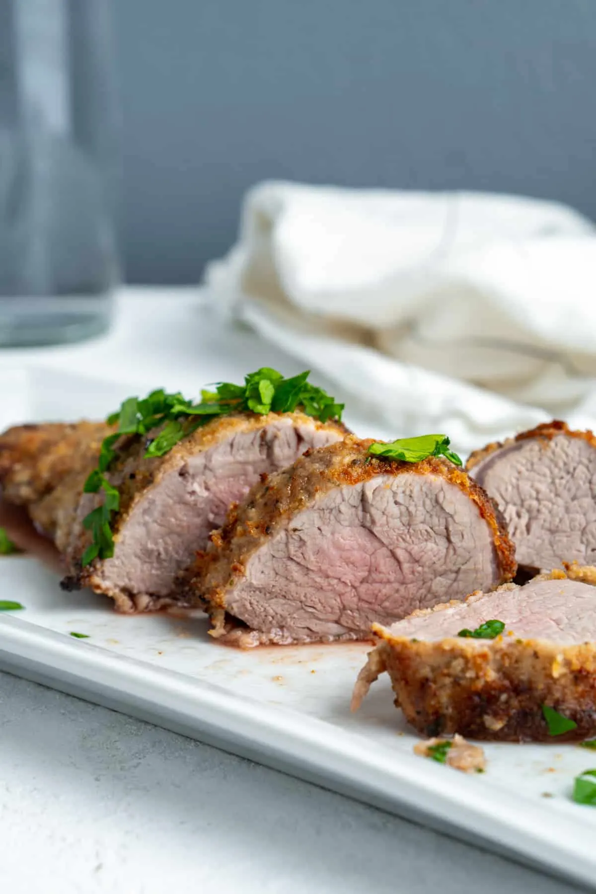 Air Fryer Iowa Breaded Pork Tenderloin