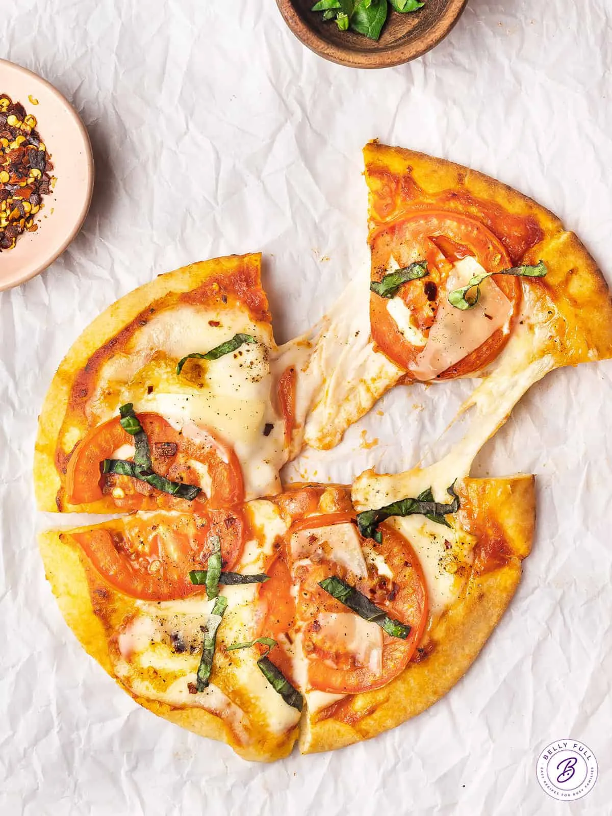 Air Fryer Pita Pizza