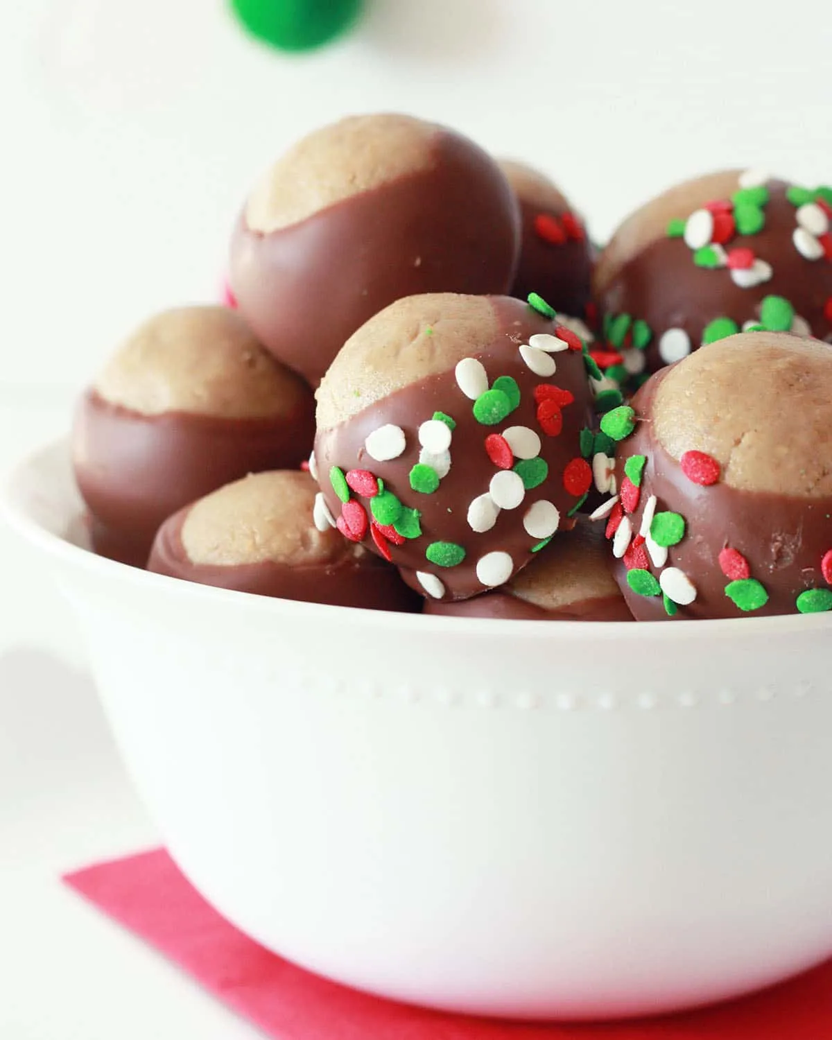 Allergen Friendly Holiday Buckeyes