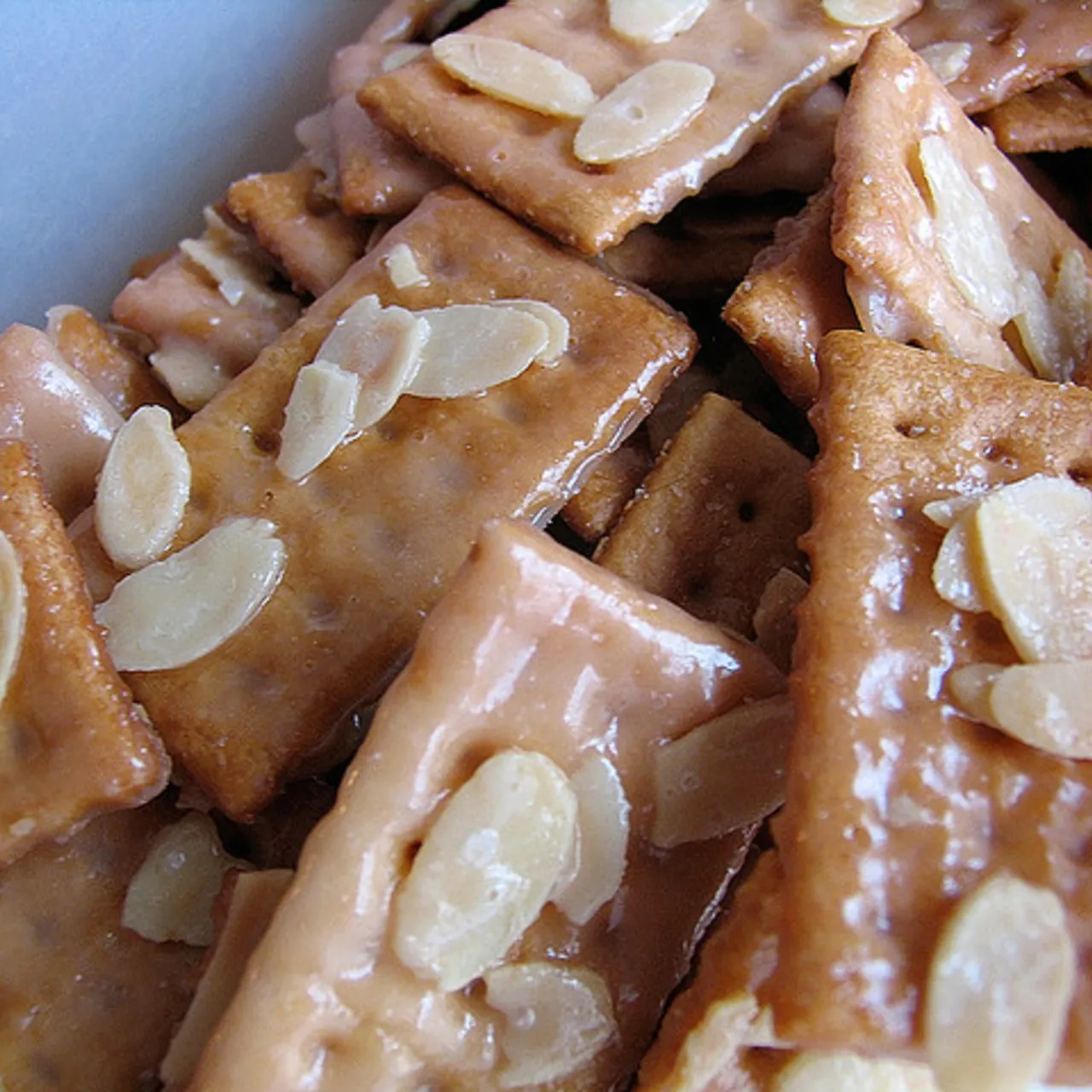 Almond Club Cracker Toffee