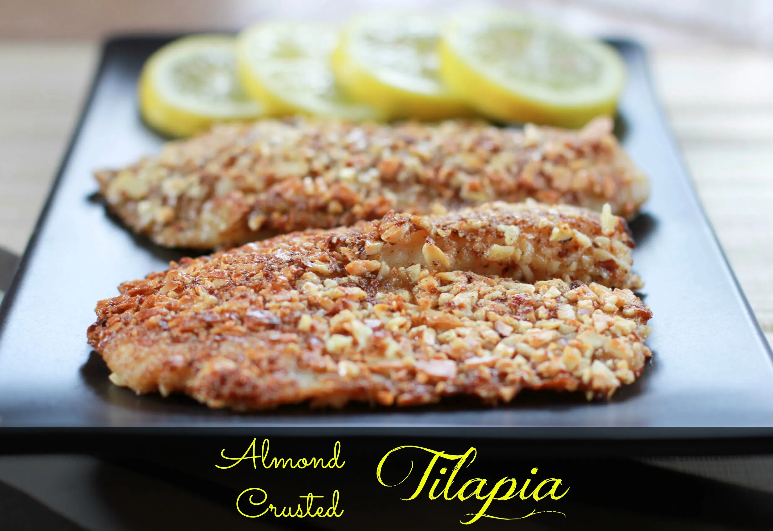 Almond Crusted Tilapia Skillet Meals