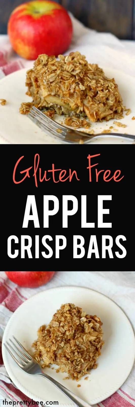 Apple Crisp Bars (Gluten Free, Vegan)
