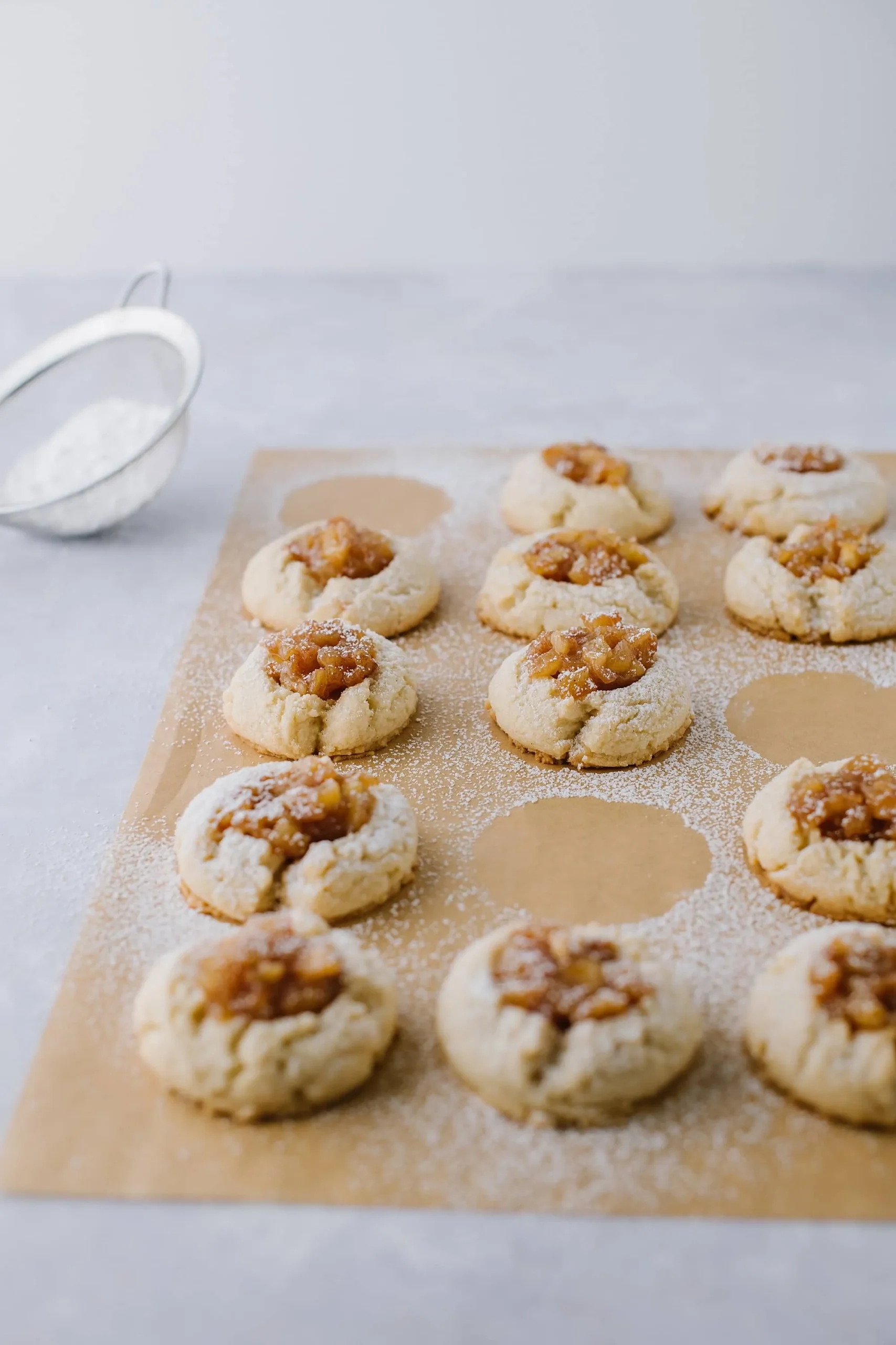 Apple Pie Thumbprint Cookies