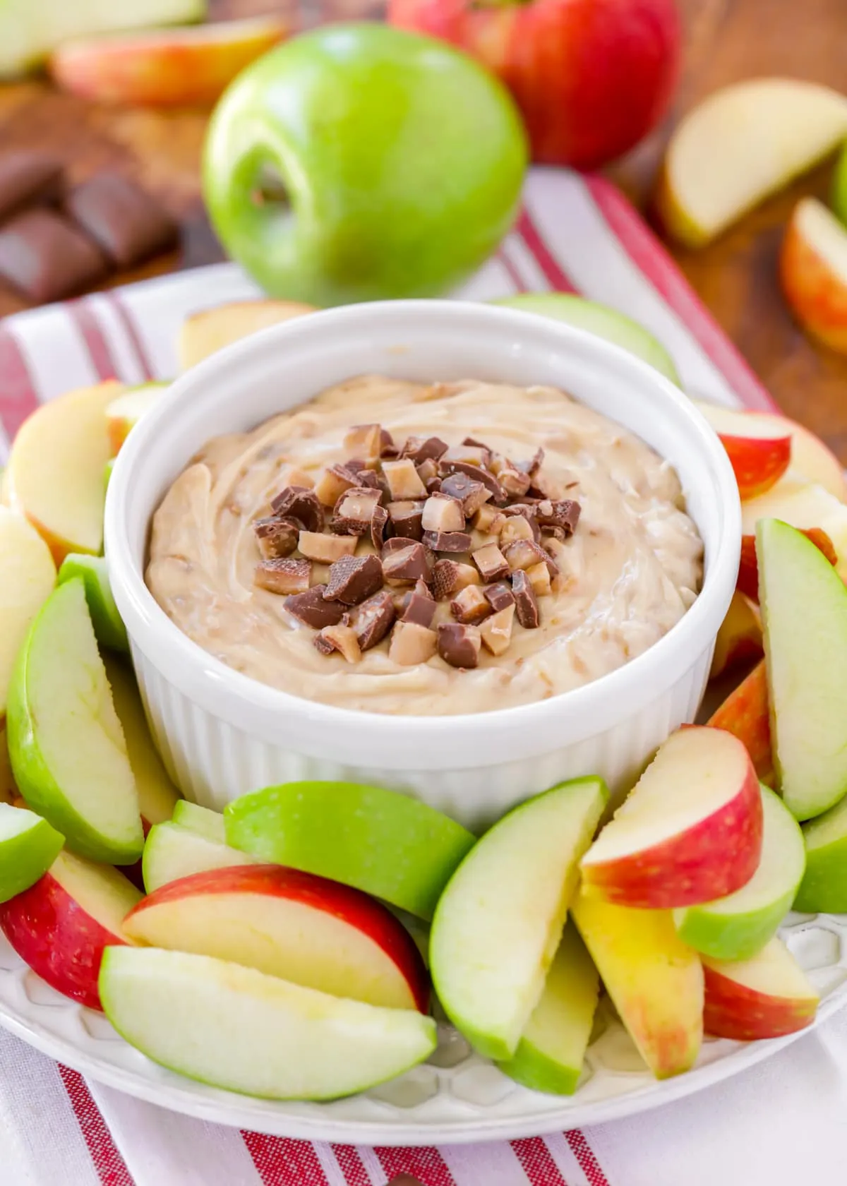 Apple Toffee Brickle Dip