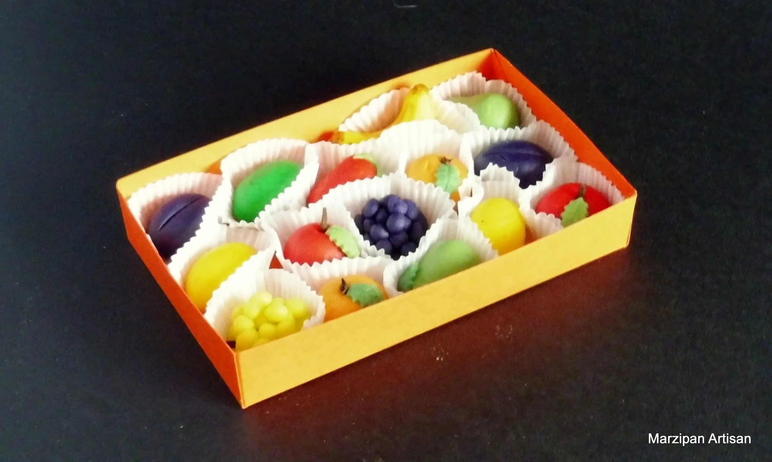 Apple and Marzipan Presents