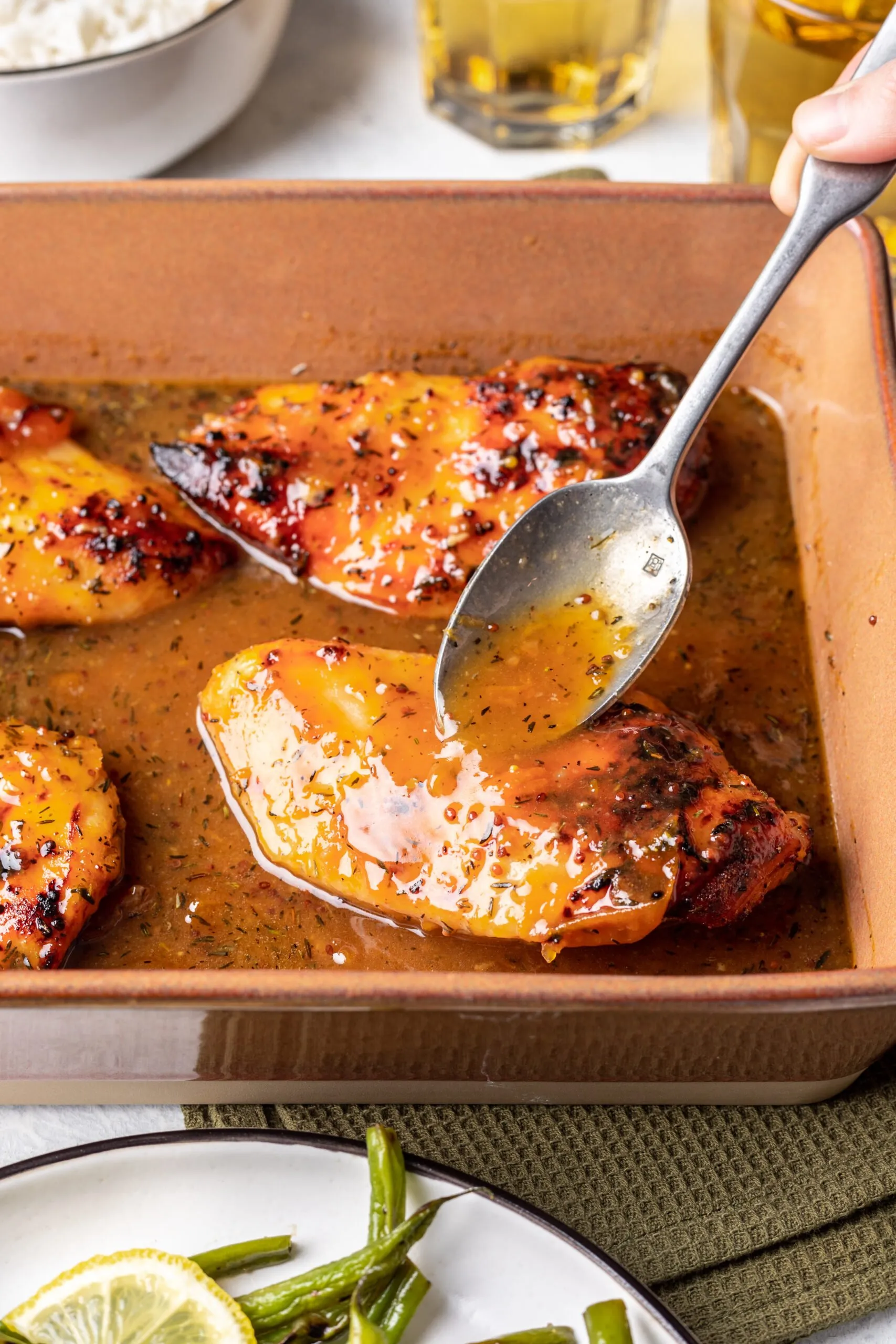 Apricot Glazed Chicken Breasts