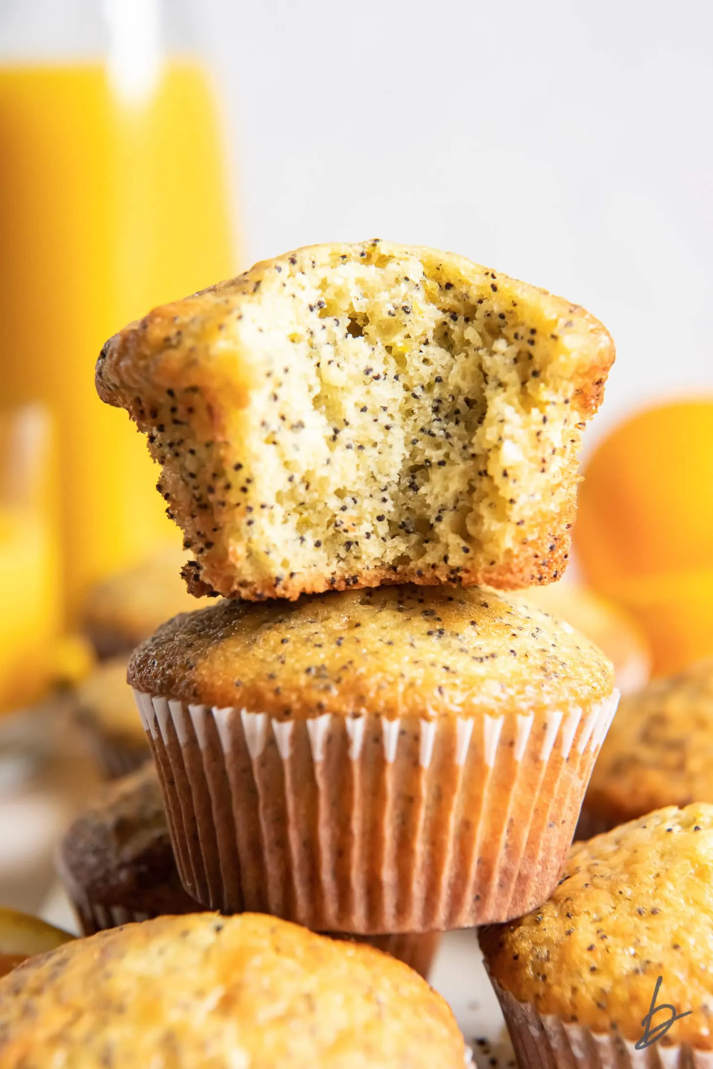 Apricot and Poppy Seed Muffins