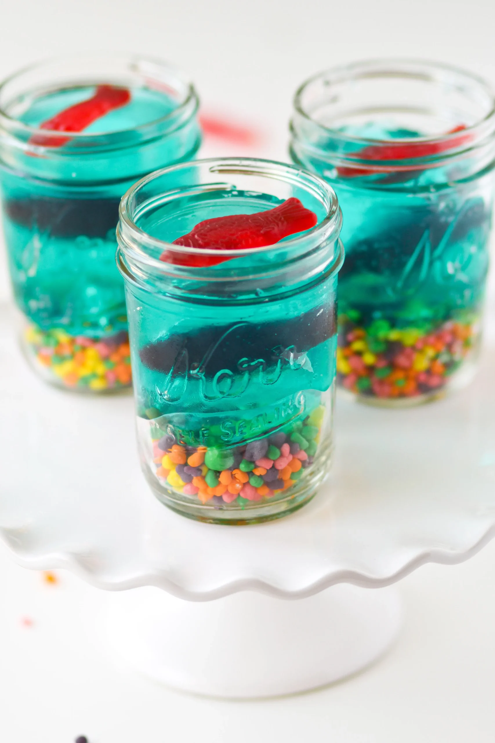 Aquarium Jell-O Dessert