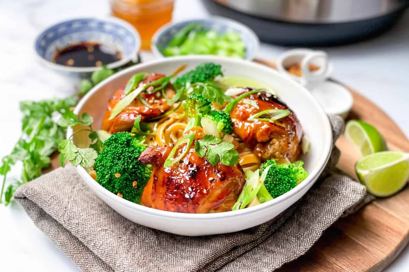 Asian BBQ Chicken Thighs