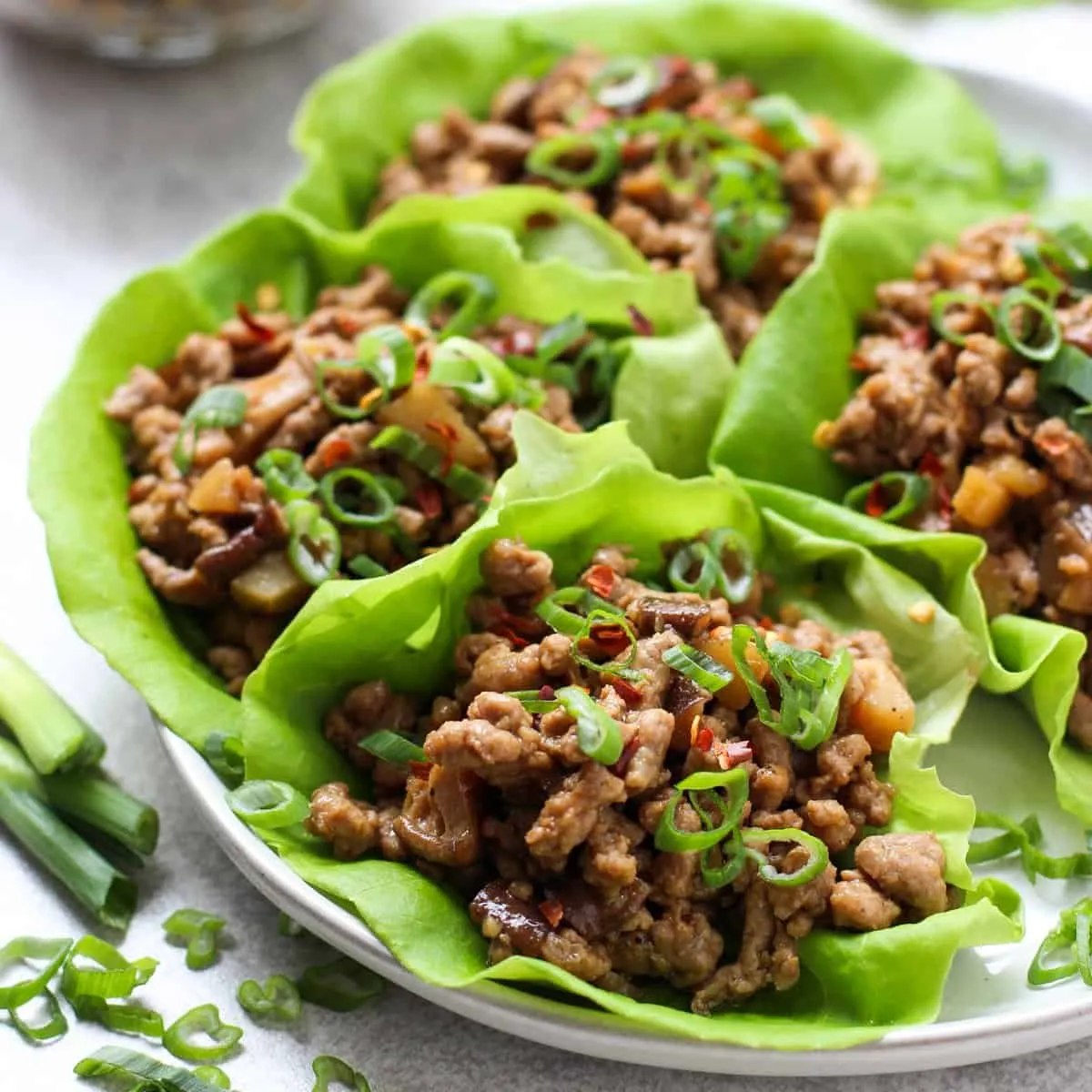 Asian Lettuce Wraps for Almost Meatless Potluck