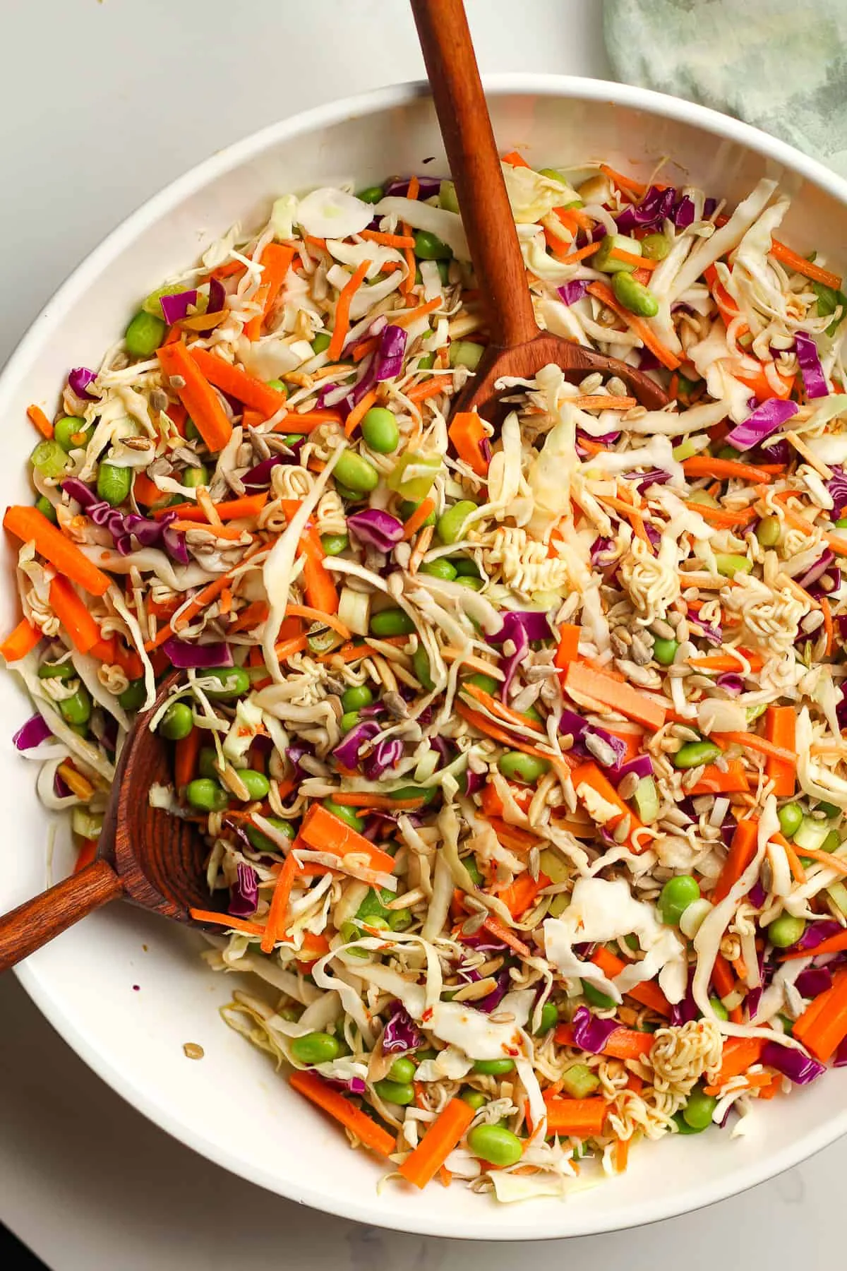 Asian Ramen Cabbage Salad