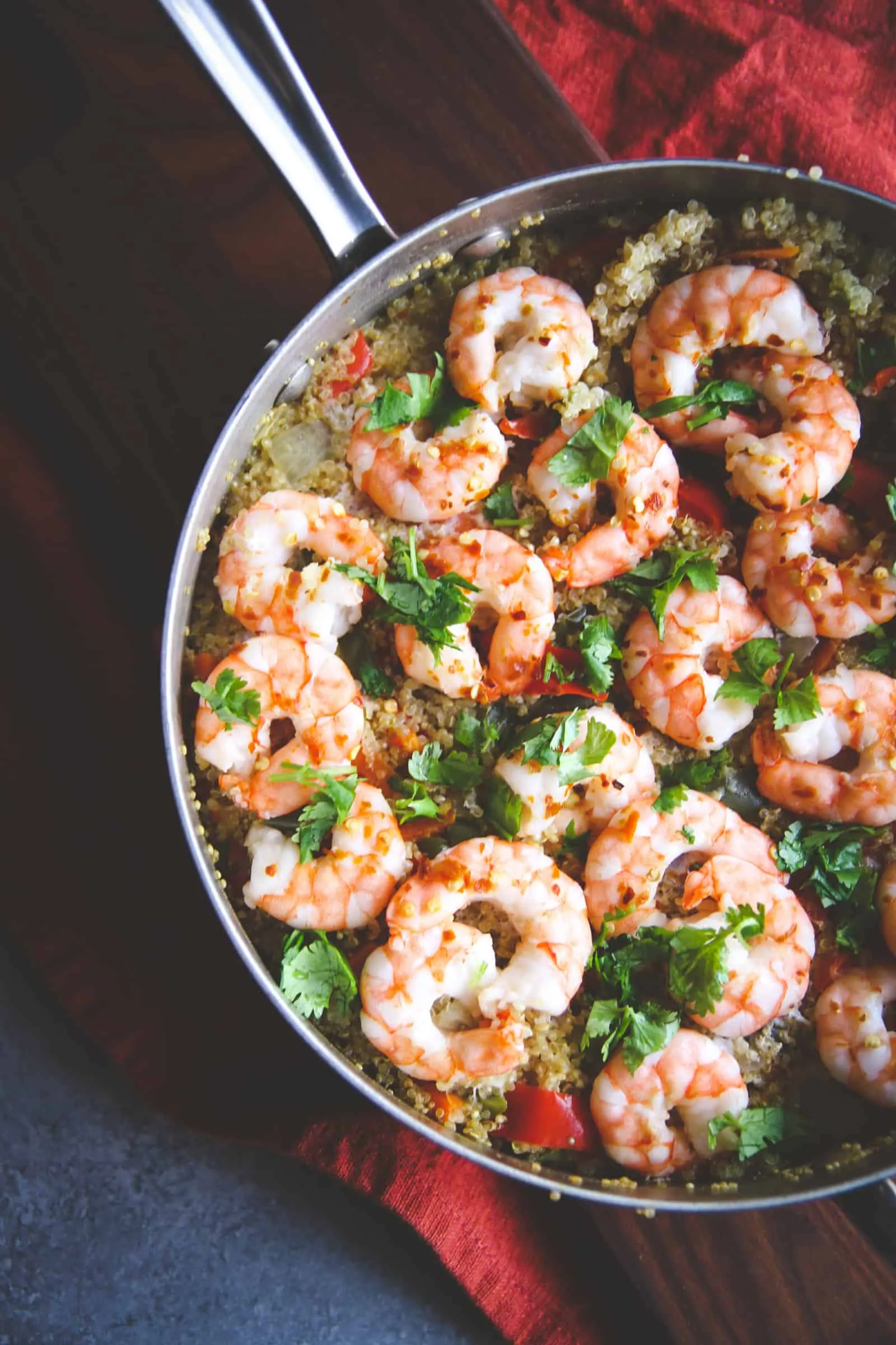 Asian Shrimp and Quinoa