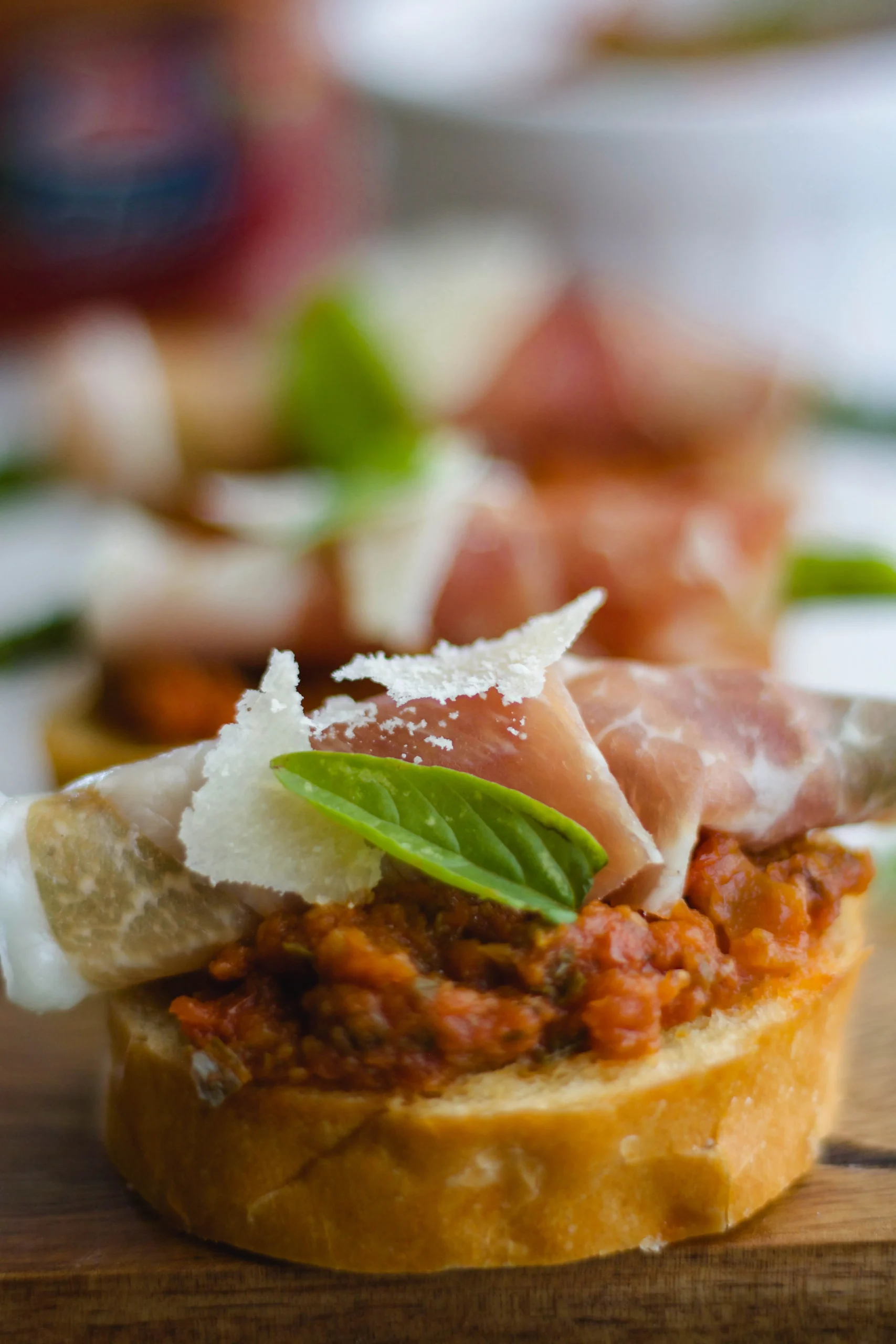 Asparagus and Prosciutto Crostini for Mother's Day Sunday Supper