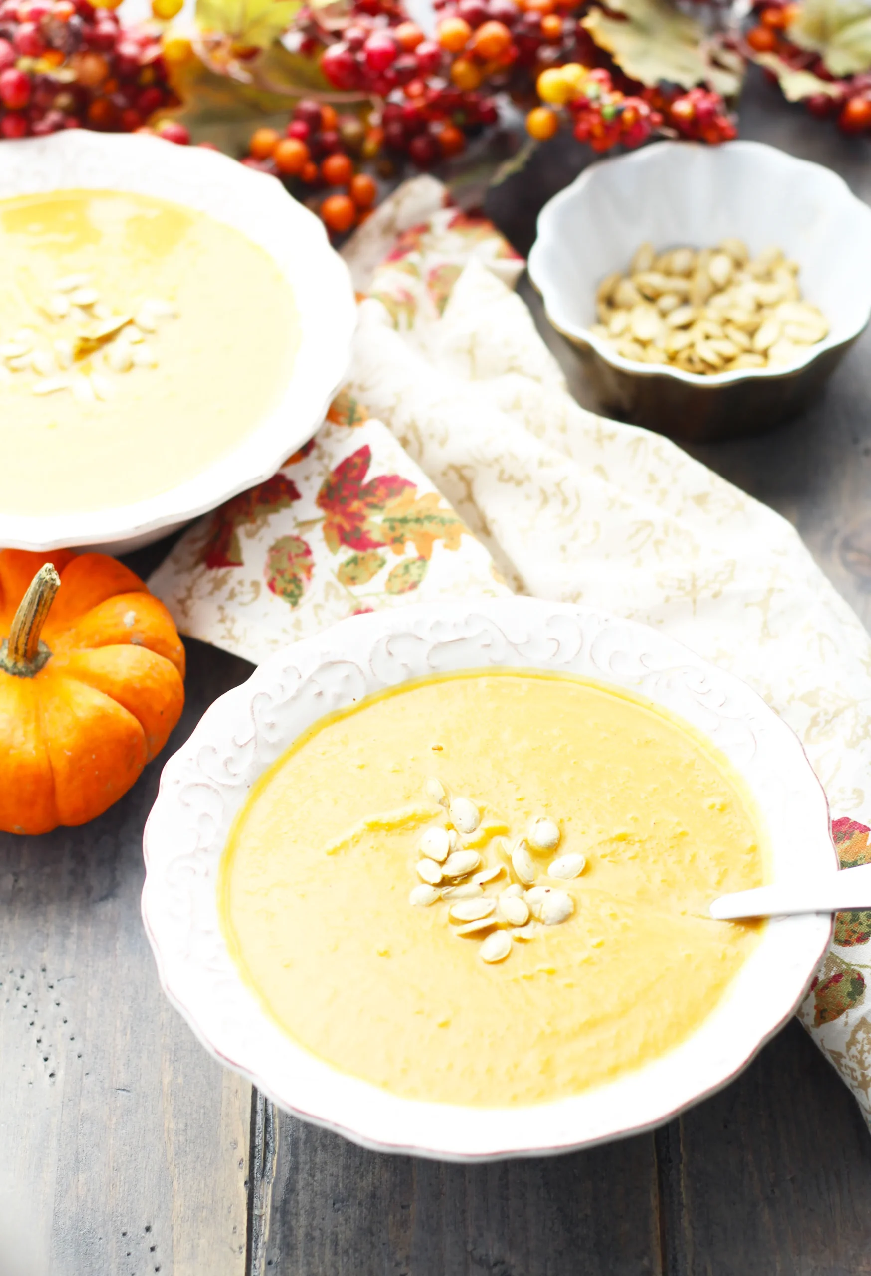Autumn Breakfast Squash Soup