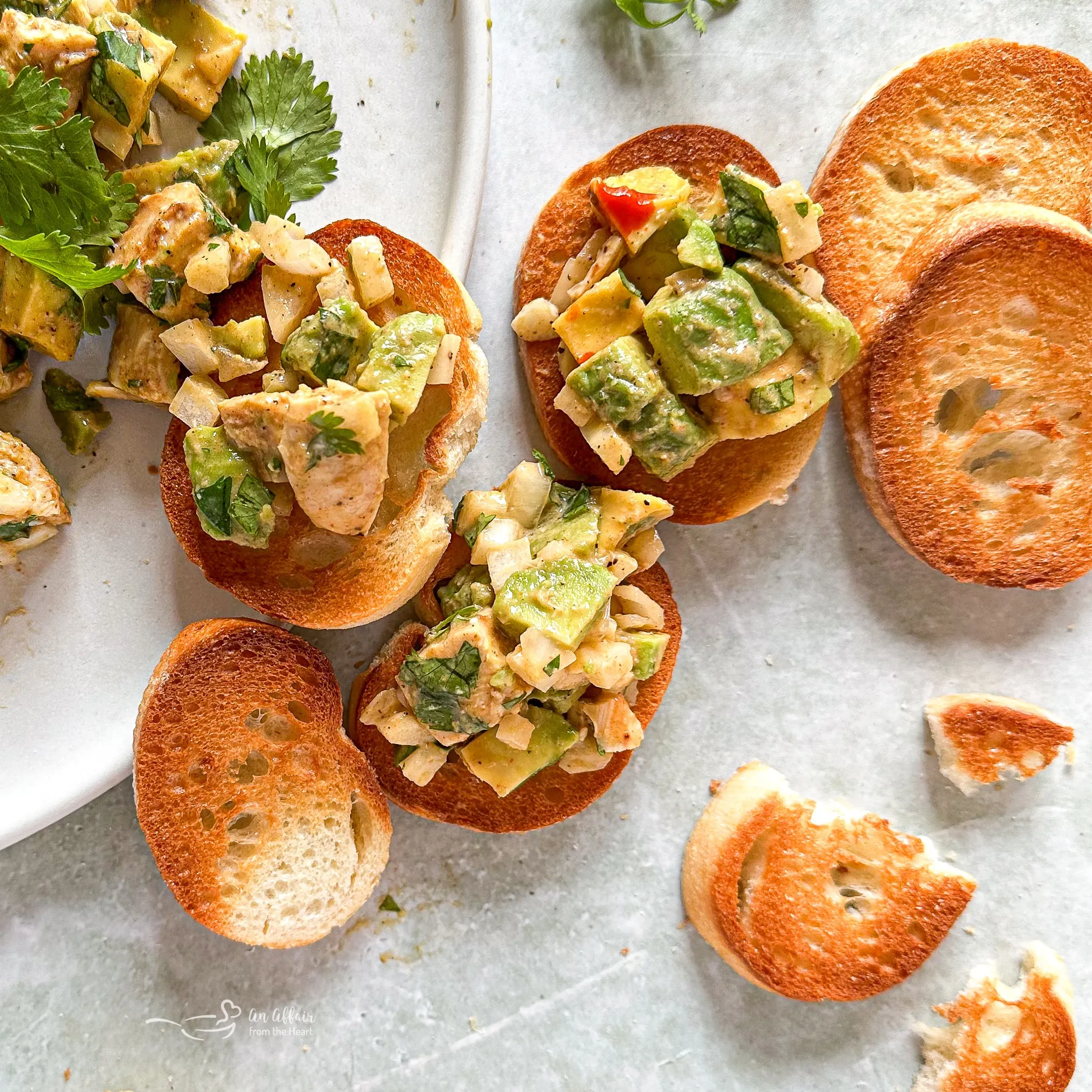 Avocado Chicken Salad Dip