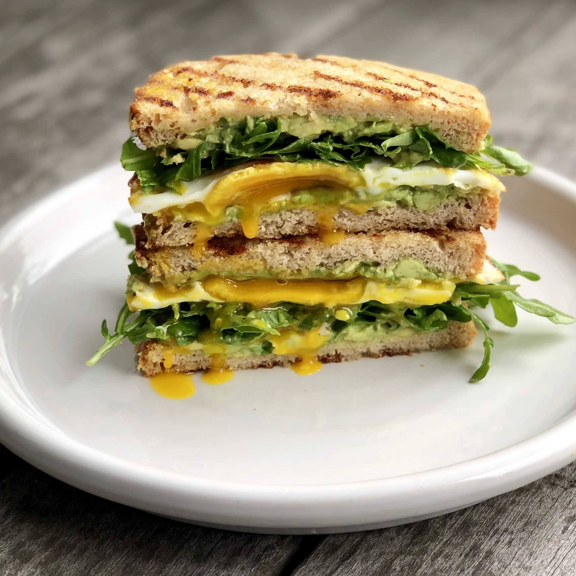 Avocado and Egg Breakfast Sandwich