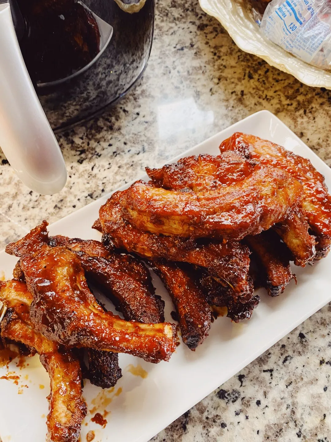 BBQ Air Fryer Ribs
