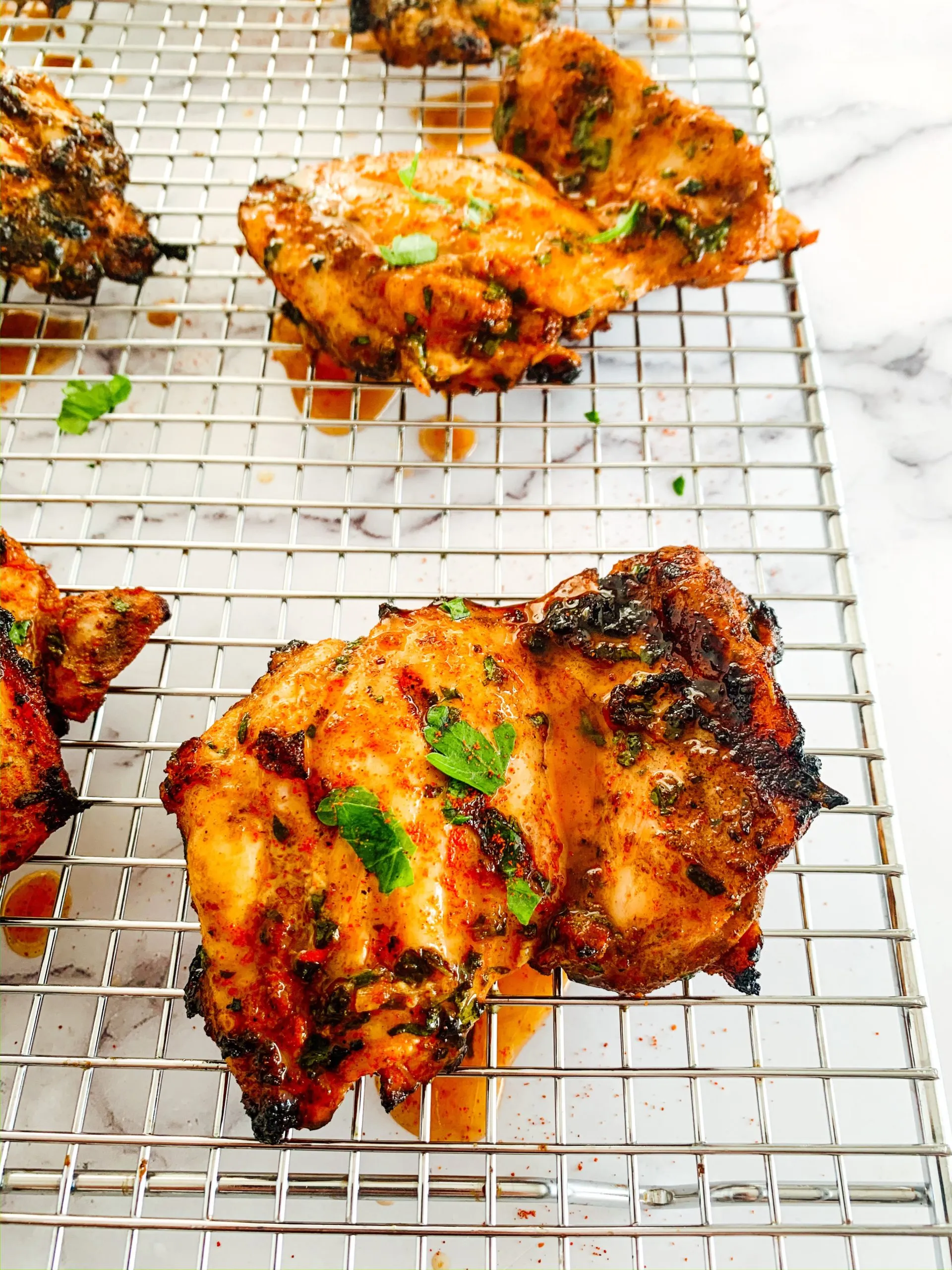 BBQ Boneless Chicken Thighs