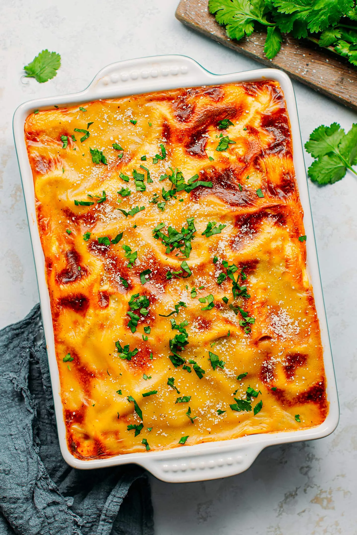 BBQ Pulled Jackfruit Lasagna