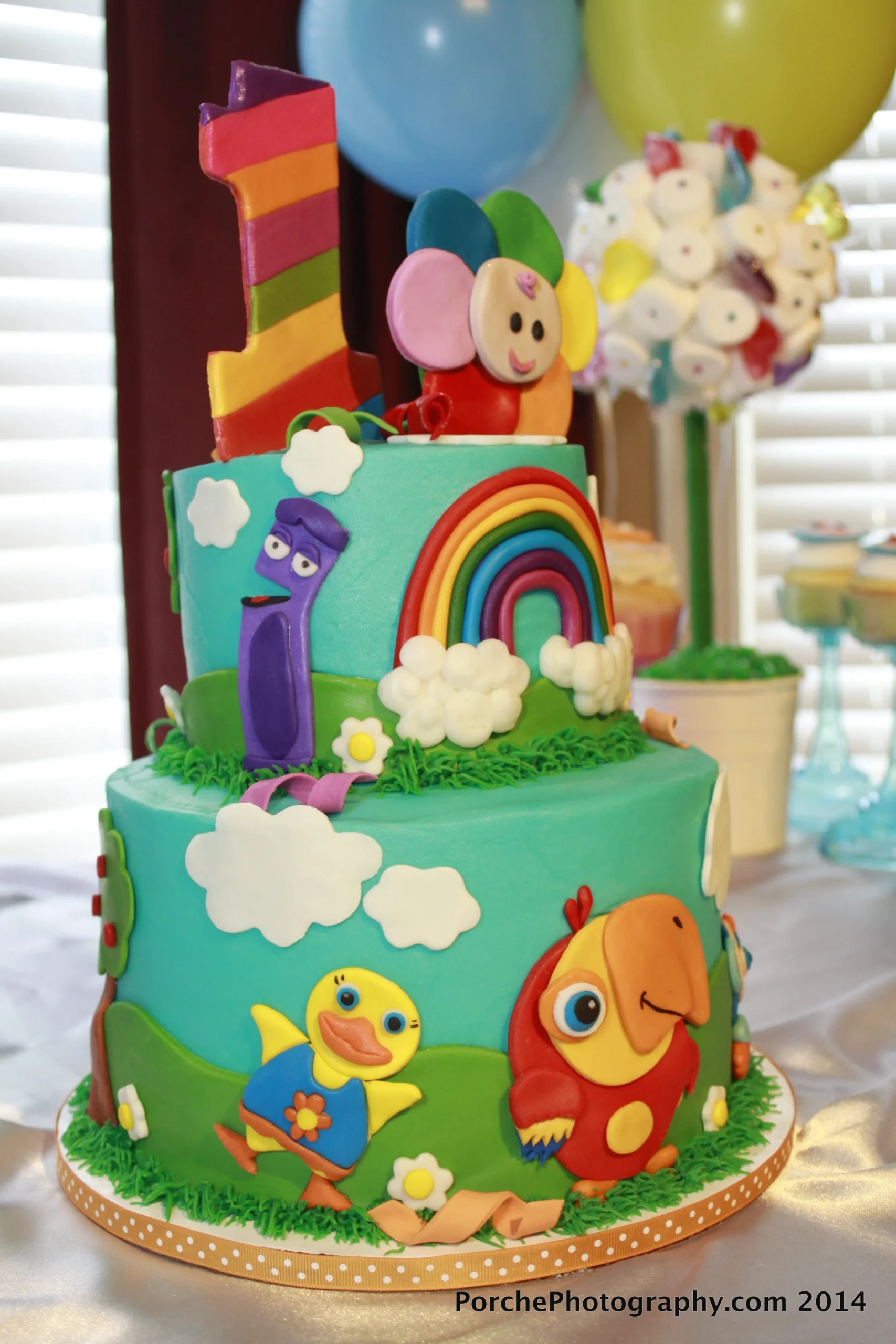 Babies First Birthday Cake
