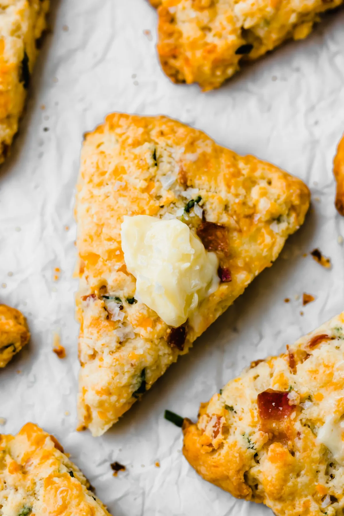 Bacon Cheddar Chive Scones