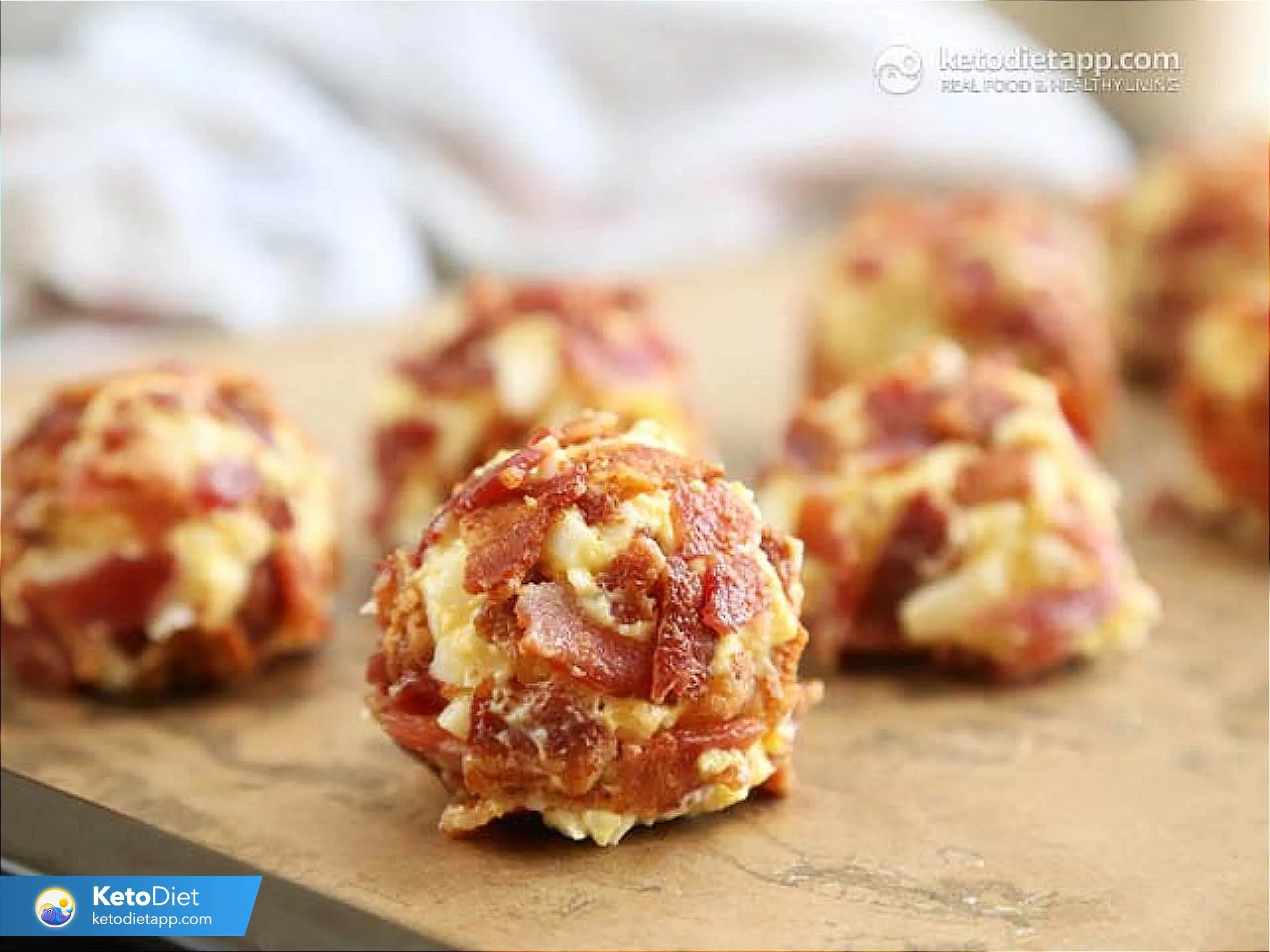 Bacon Egg Fat Bombs