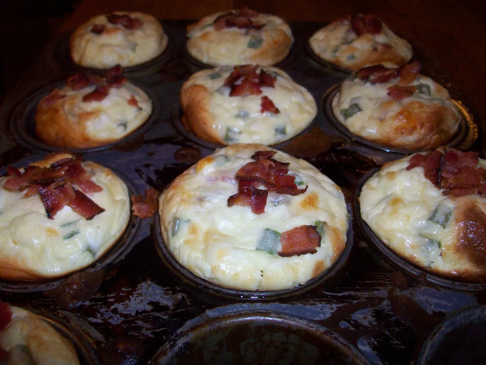 Bacon Quiche Biscuit Cups