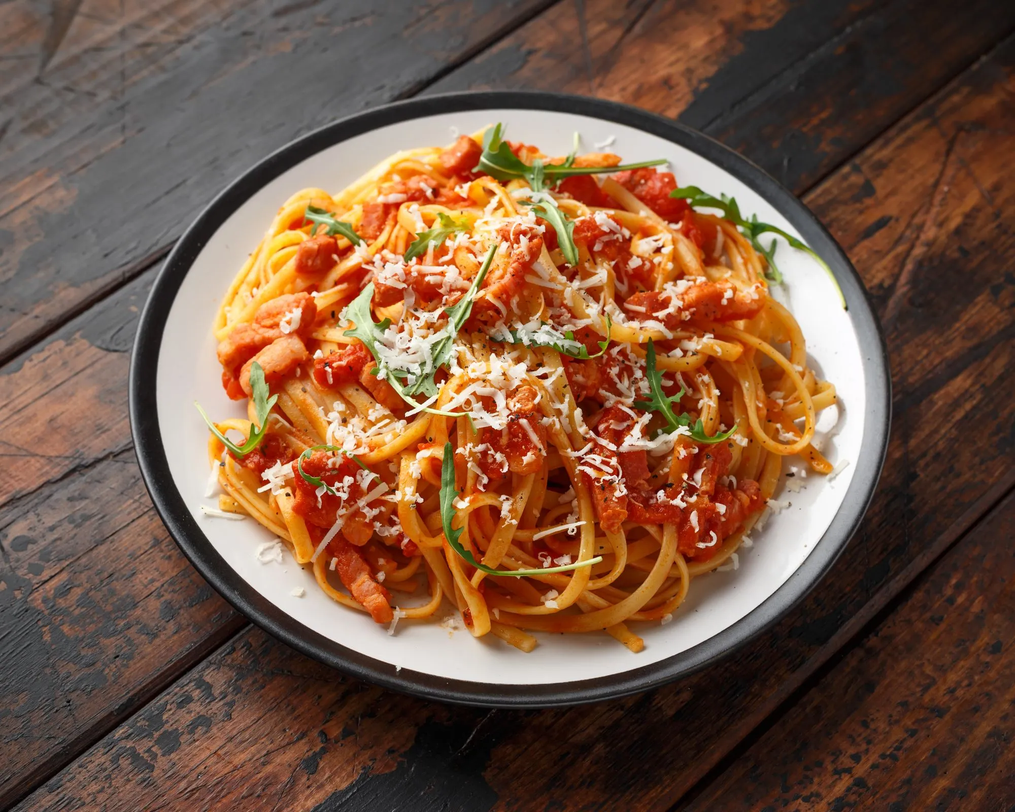 Bacon and Tomato Spaghetti