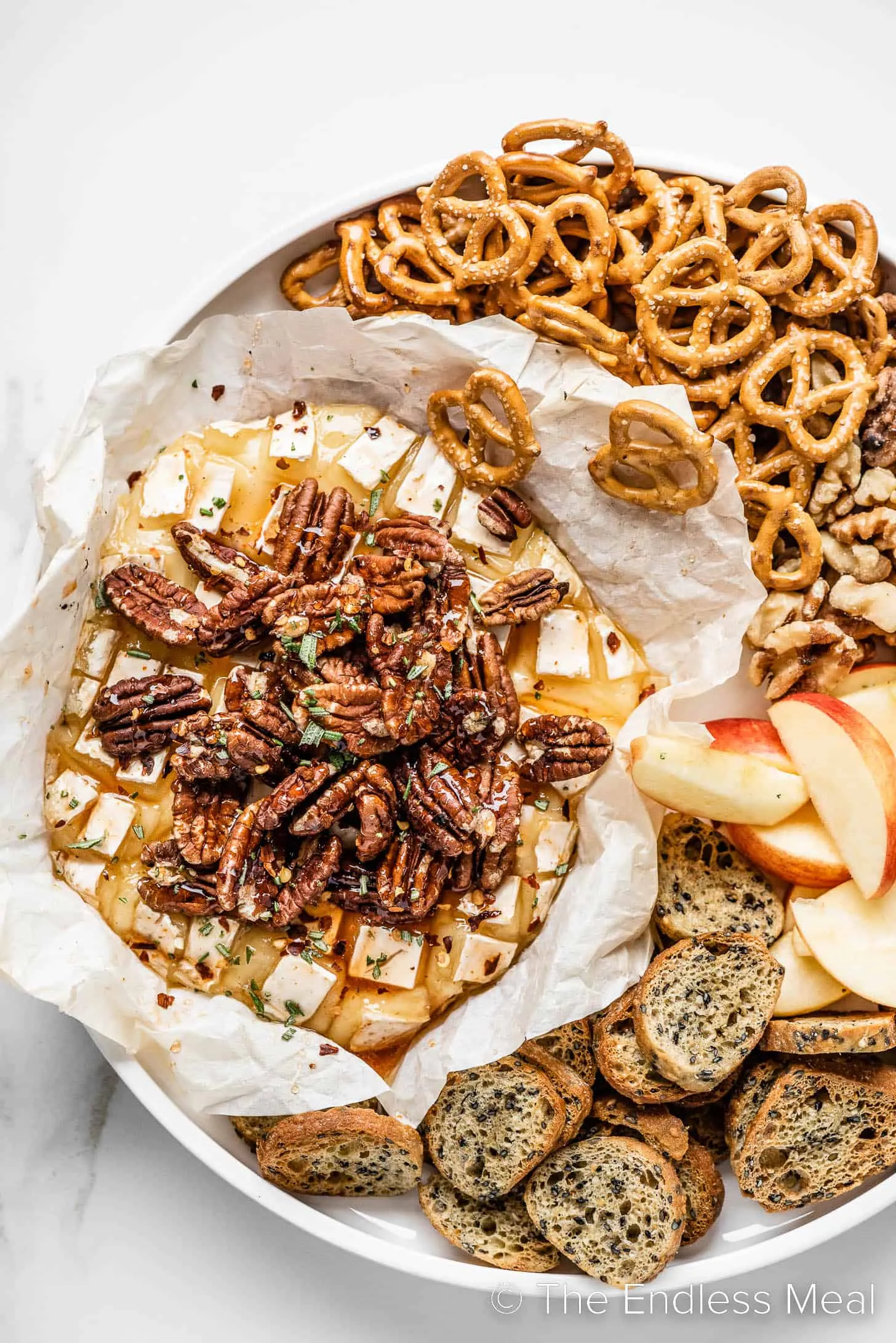 Baked Brie with Hot Honey