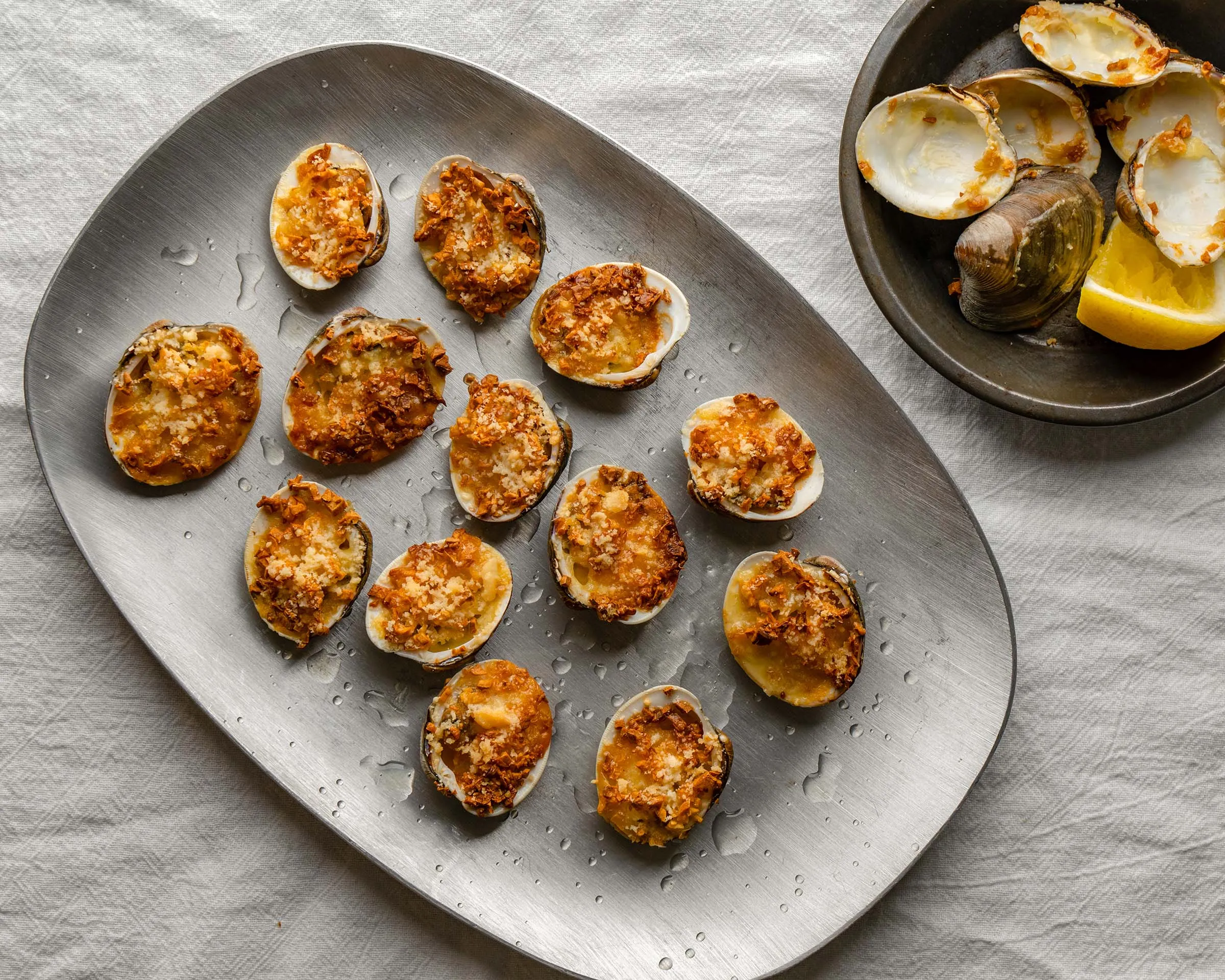 Baked Clams with Garlic Butter