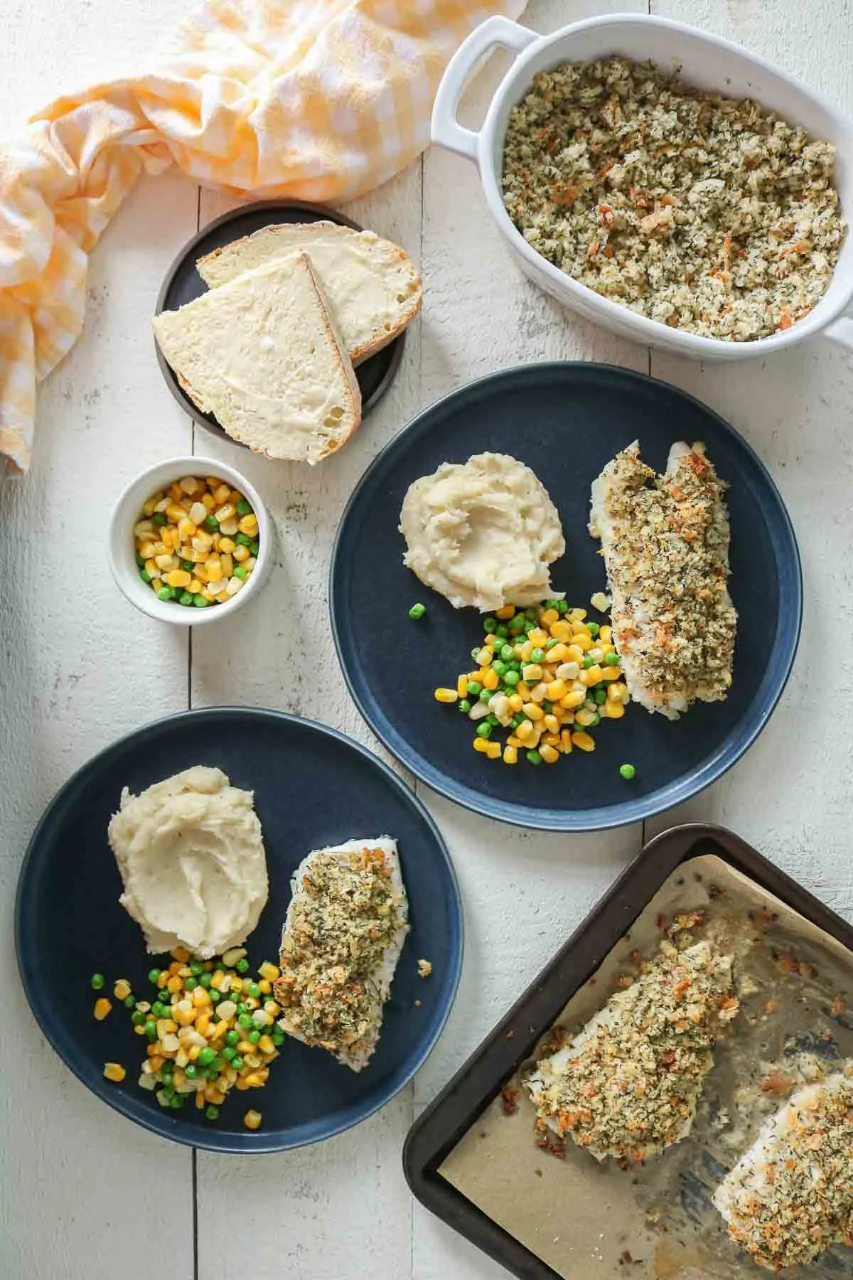 Baked Cod with Newfoundland Dressing
