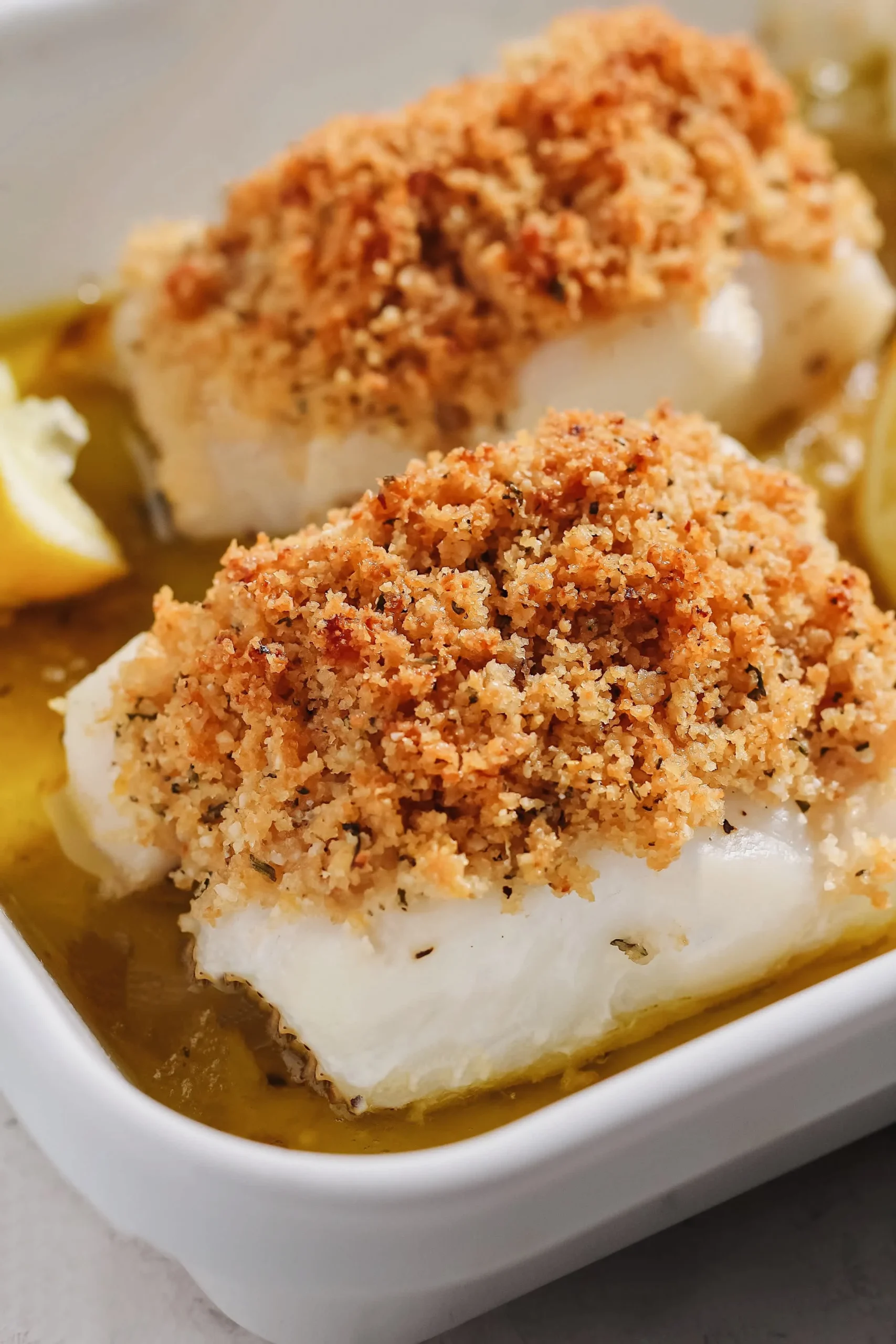 Baked Cod with Panko