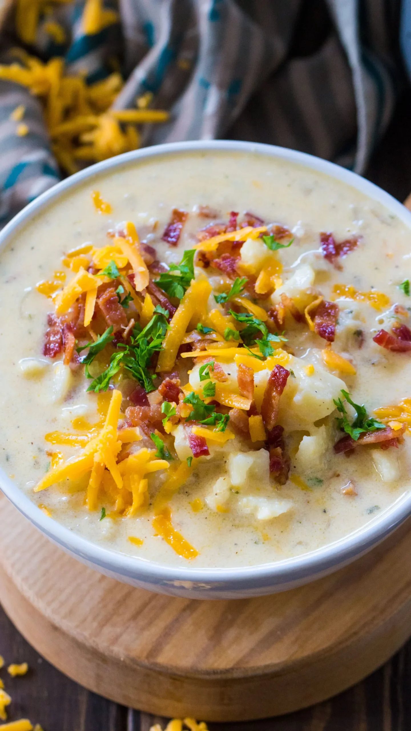 Baked Potato Soup Slow Cooker