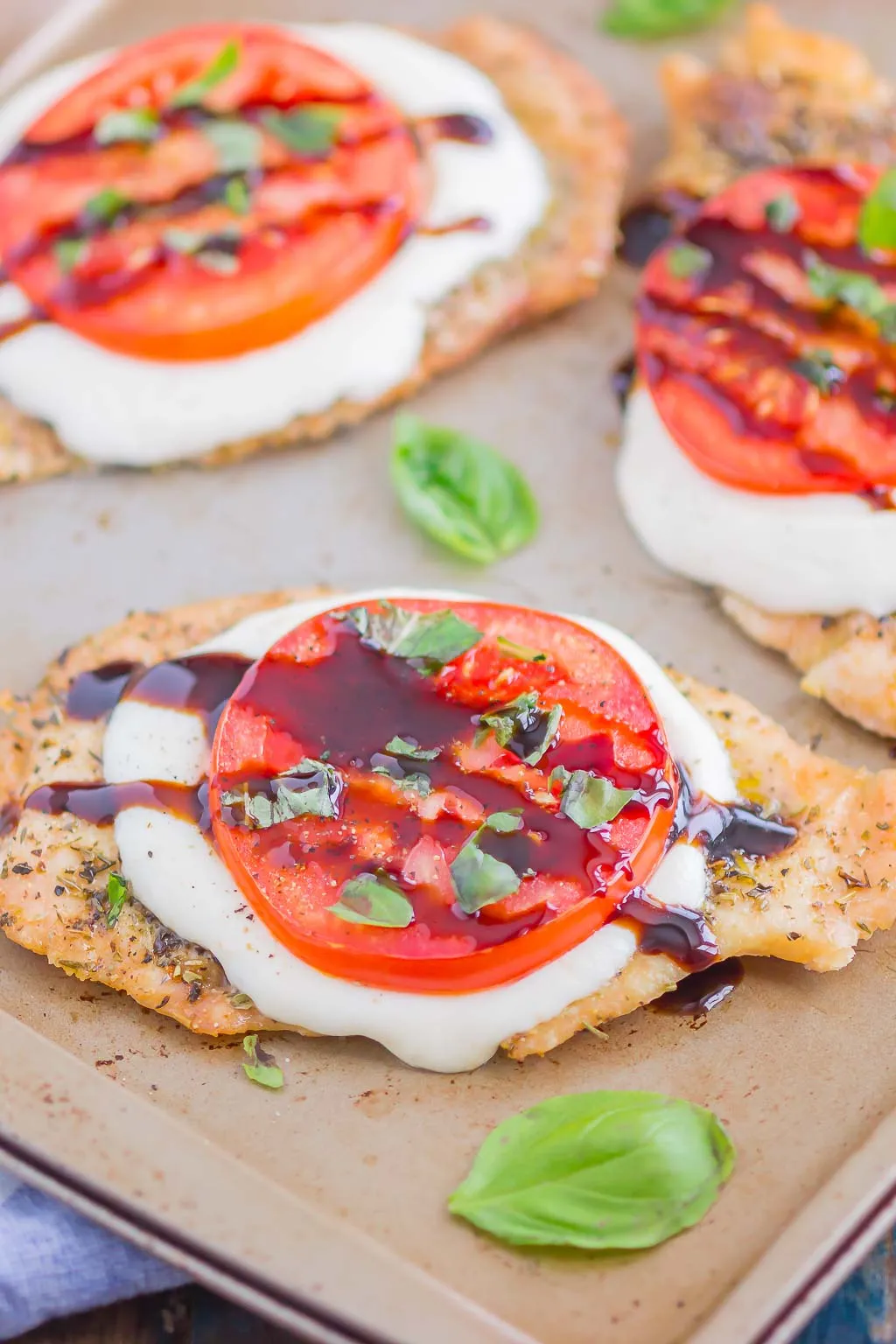 Balsamic Caprese Baked Chicken