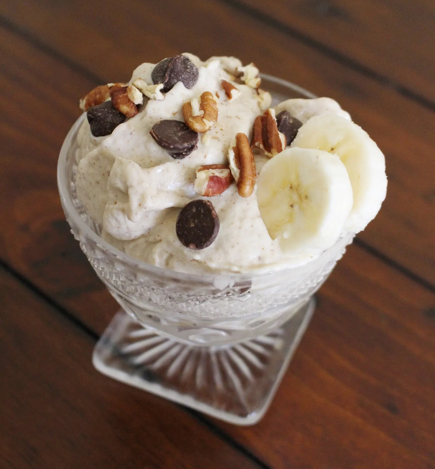 Banana Butter Pecan Ice Cream