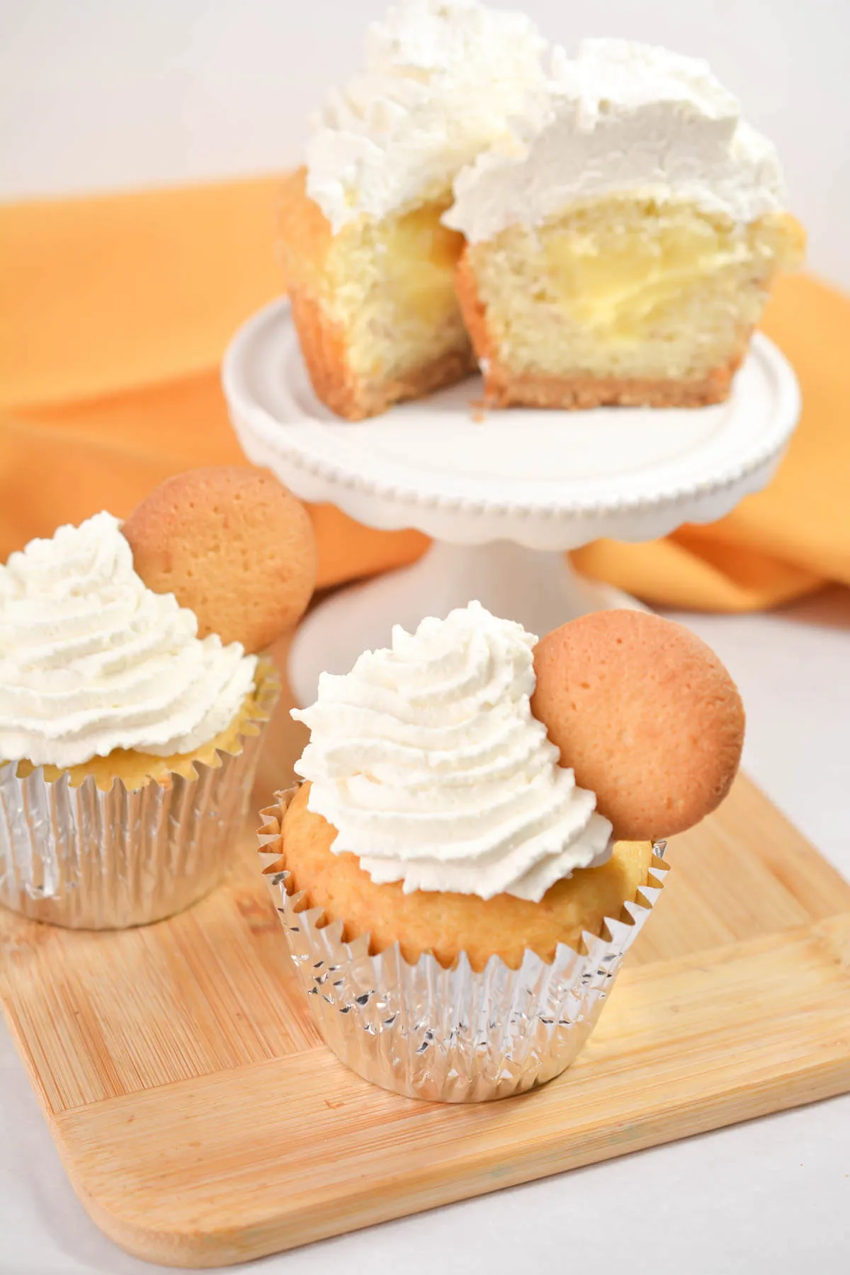 Banana Cream Pie Cupcake
