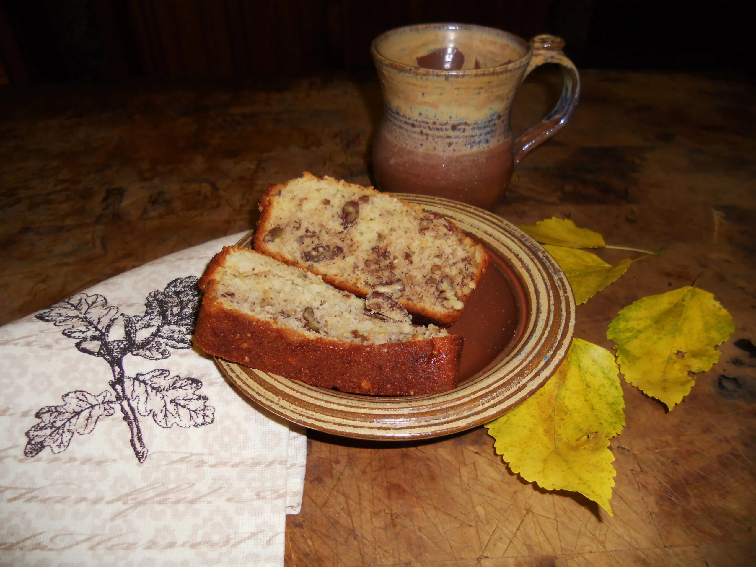 Banana Oatmeal Pecan Bread