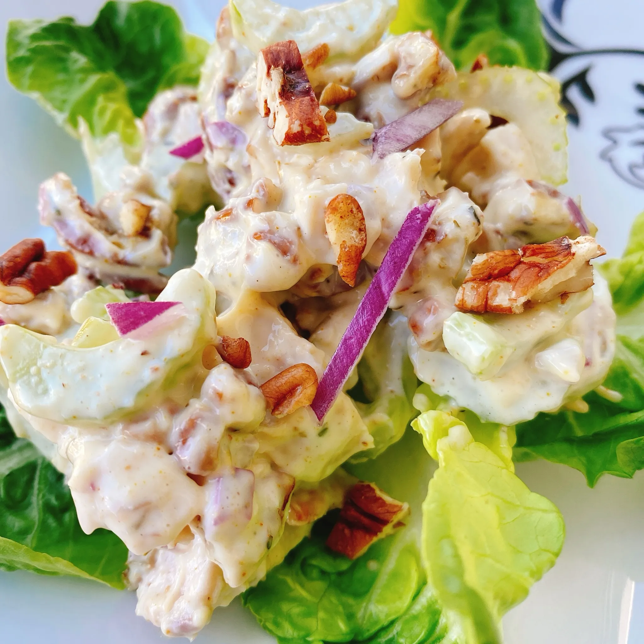 Basil Pecan Chicken Salad