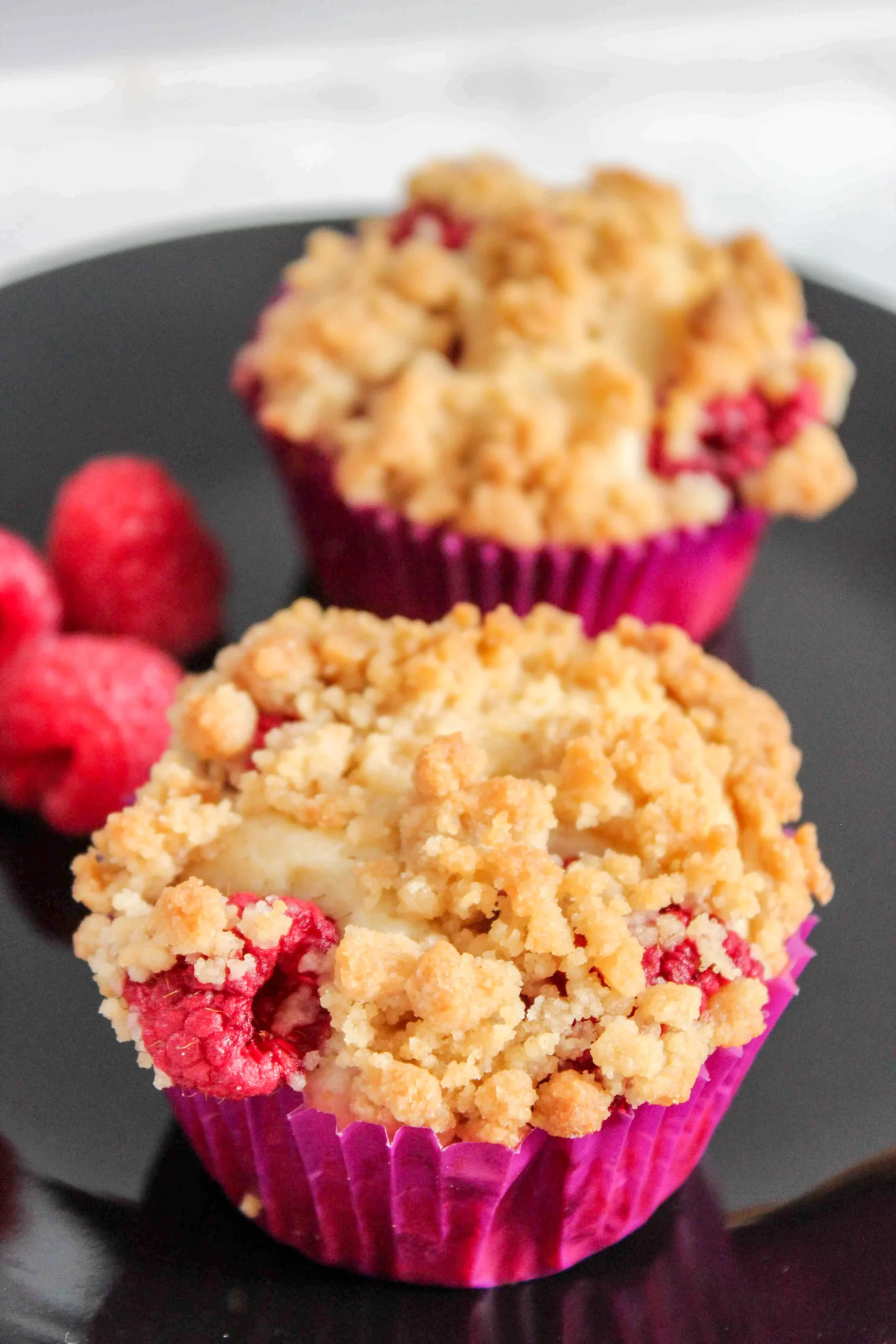 Bed and Breakfast Raspberry Muffins