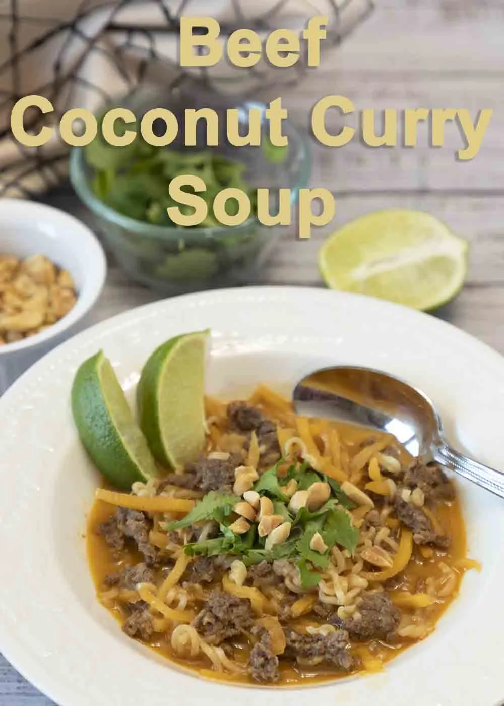 Beef Coconut Curry Soup