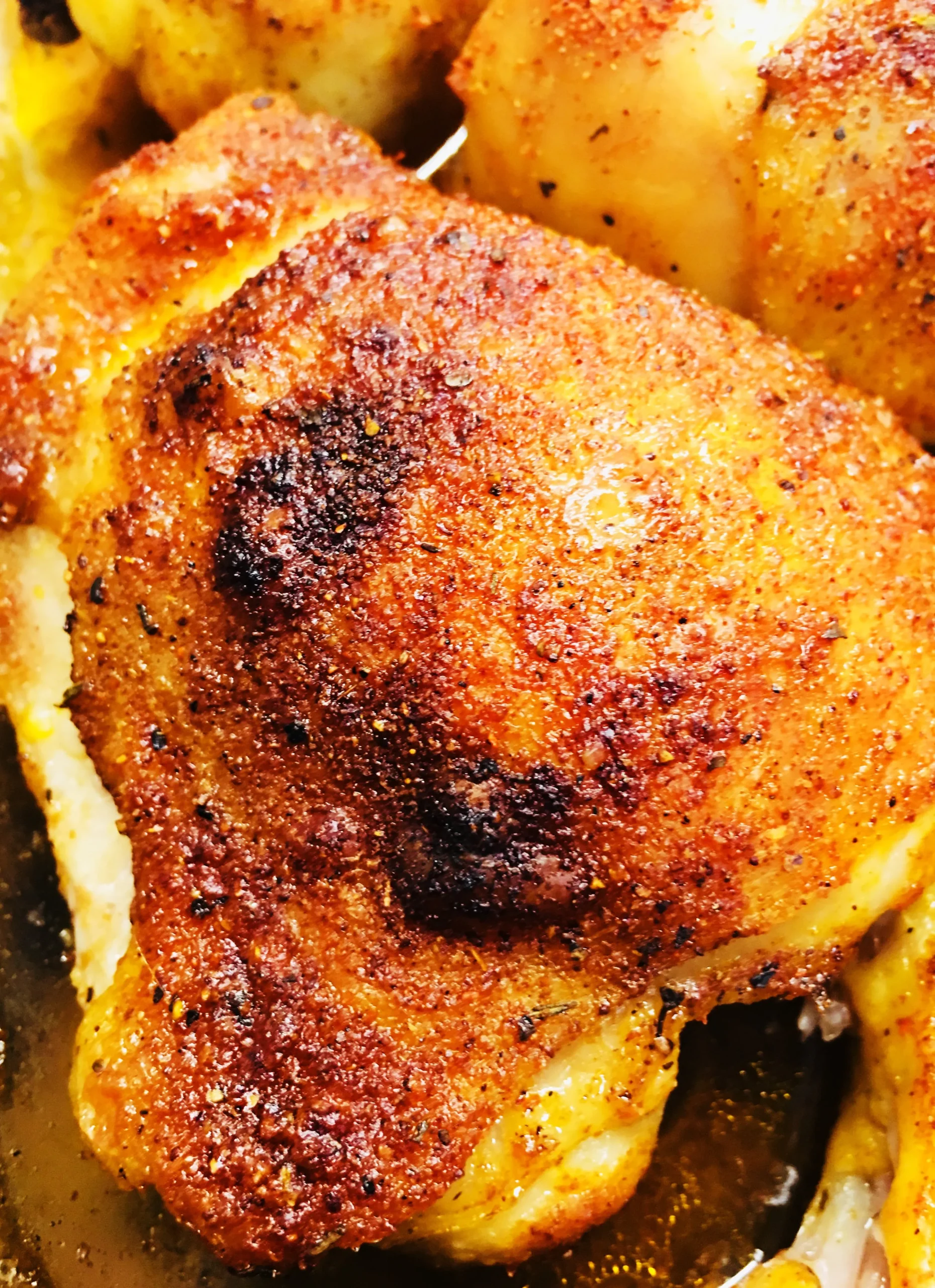 Beer Brined Paprika Chicken