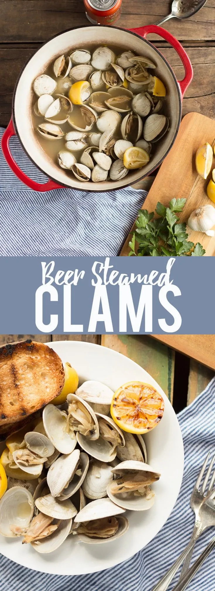 Beer Steamed Clams Home Campfire