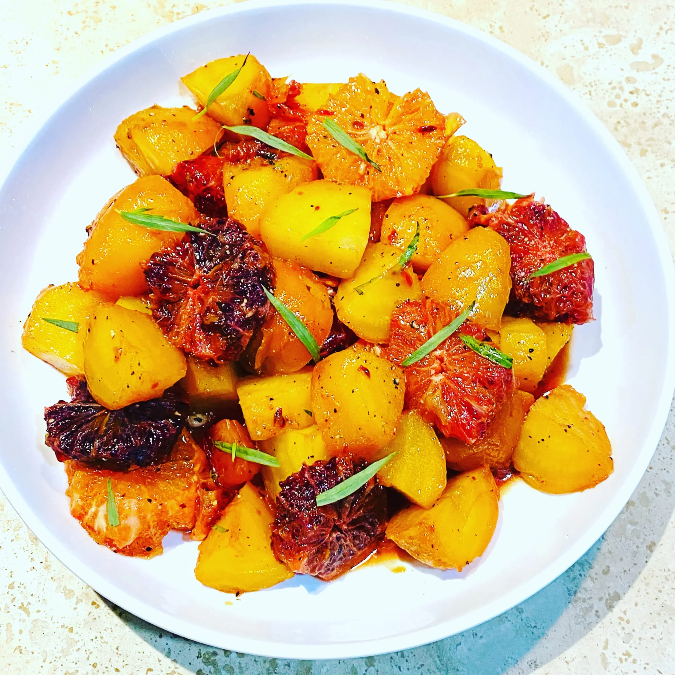 Beets with Orange Tarragon Butter
