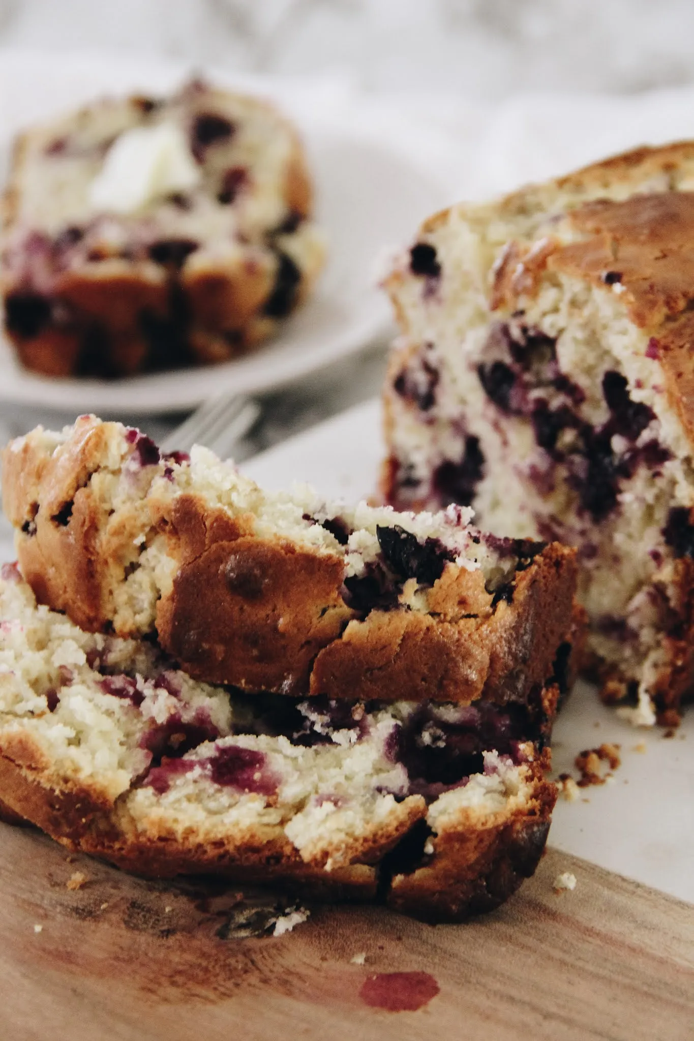 Berry Oat Scone Loaf